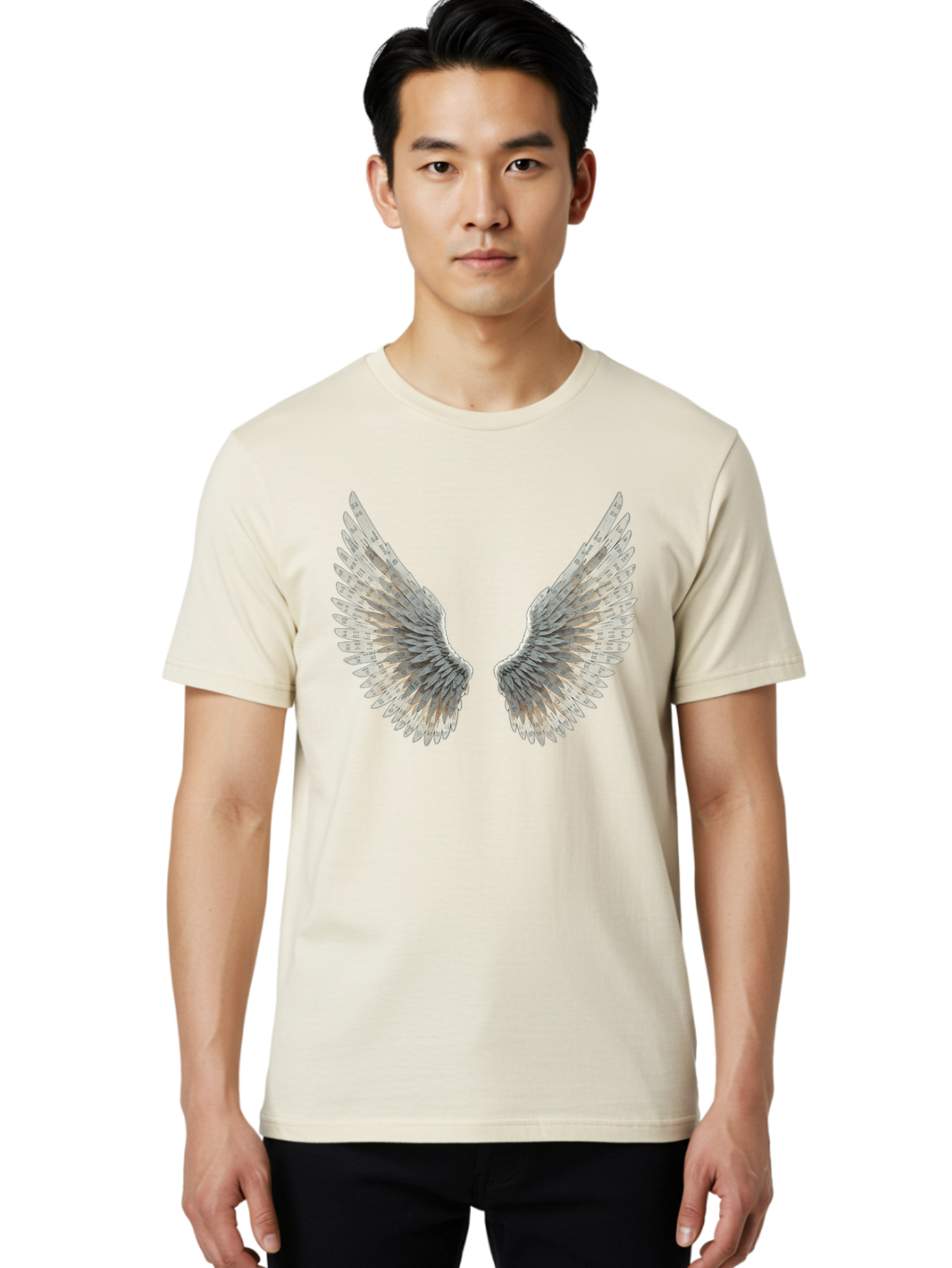 White-Wings Men'S Graphic Tee, 100% Cotton, Comfortable Casual Summer Wear, Machine Washable, Vintage Camera, Old Camera, Antique Camera, Black Camera, Classic Photography, Photography Equipment, Nostalgic Device, Film Camera, Camera Art Bal614