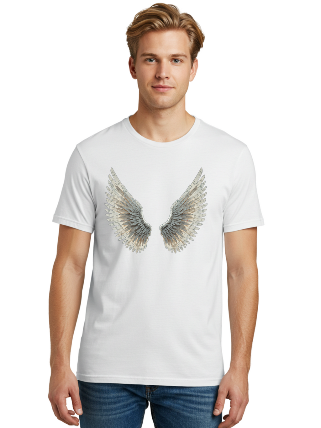 White-Wings Men'S Graphic Tee, 100% Cotton, Comfortable Casual Summer Wear, Machine Washable, Vintage Camera, Old Camera, Antique Camera, Black Camera, Classic Photography, Photography Equipment, Nostalgic Device, Film Camera, Camera Art Bal614