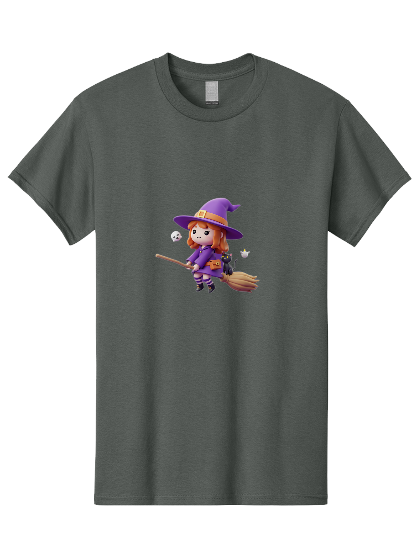 Witch-Flying-On-Broomstick-1 Men'S Graphic Tee, 100% Cotton, Comfortable Casual Summer Wear, Machine Washable, Vintage Camera, Old Camera, Antique Camera, Black Camera, Classic Photography, Photography Equipment, Nostalgic Device, Film Camera, Bal619