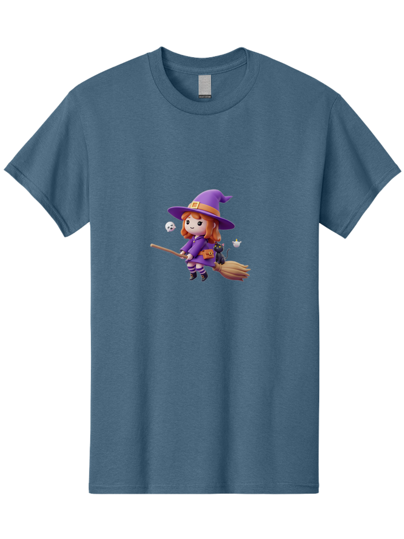 Witch-Flying-On-Broomstick-1 Men'S Graphic Tee, 100% Cotton, Comfortable Casual Summer Wear, Machine Washable, Vintage Camera, Old Camera, Antique Camera, Black Camera, Classic Photography, Photography Equipment, Nostalgic Device, Film Camera, Bal619