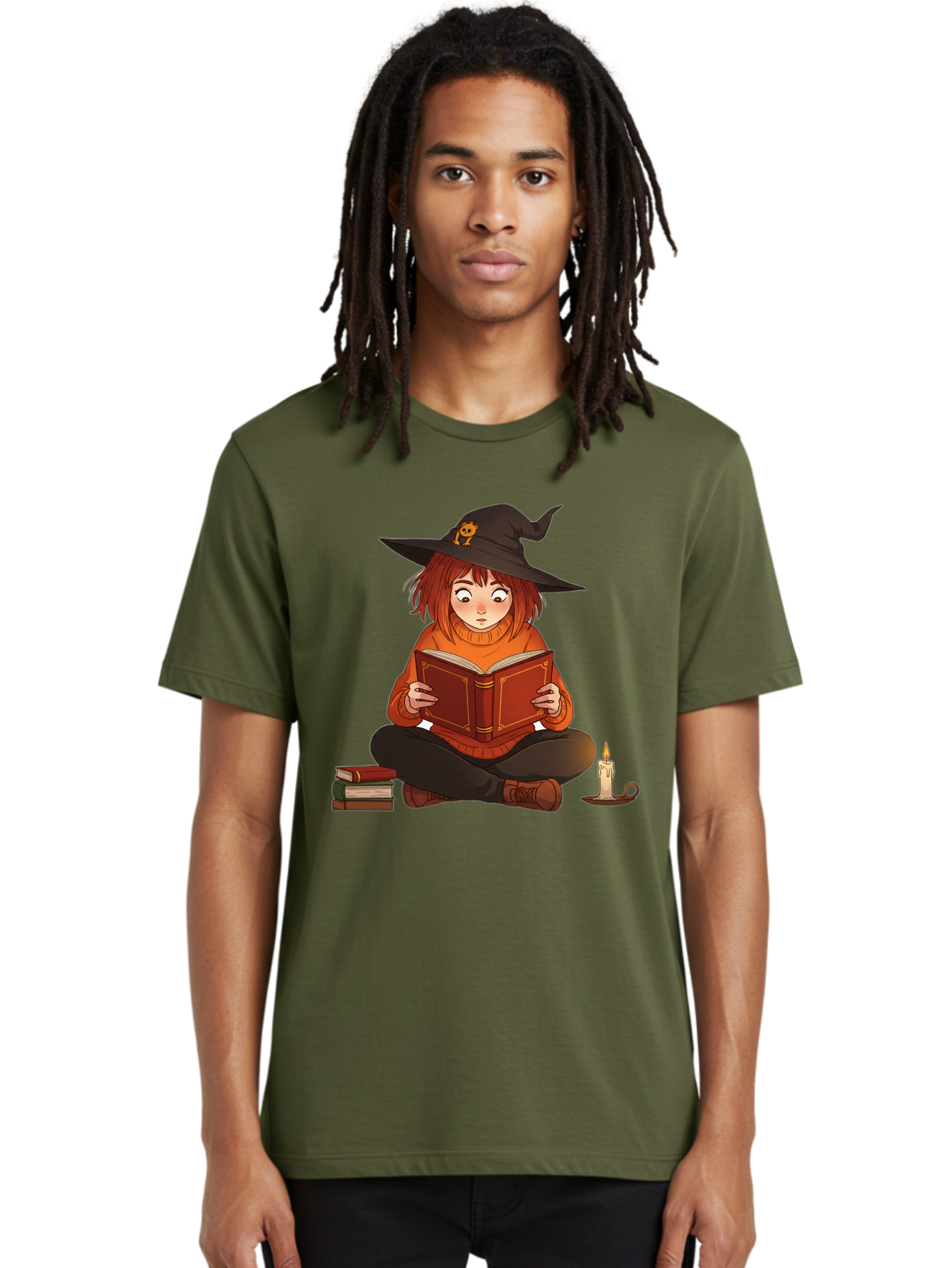 Witch-Reading-Book Men'S Graphic Tee, 100% Cotton, Comfortable Casual Summer Wear, Machine Washable, Vintage Camera, Old Camera, Antique Camera, Black Camera, Classic Photography, Photography Equipment, Nostalgic Device, Film Camera, Bal625
