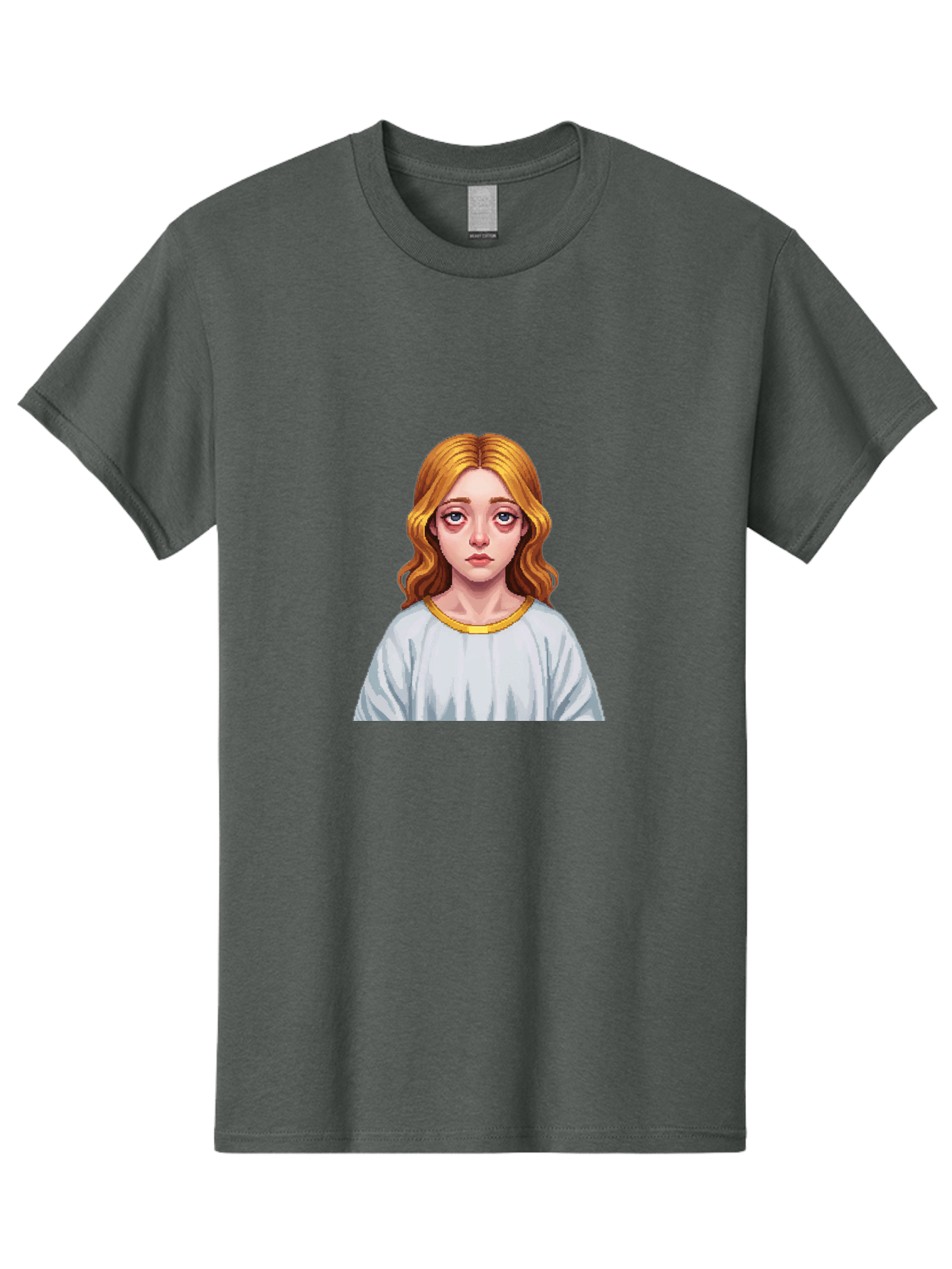 Woman-Portrait Men'S Graphic Tee, 100% Cotton, Comfortable Casual Summer Wear, Machine Washable, Vintage Camera, Old Camera, Antique Camera, Black Camera, Classic Photography, Photography Equipment, Nostalgic Device, Film Camera, Camera Art Bal629