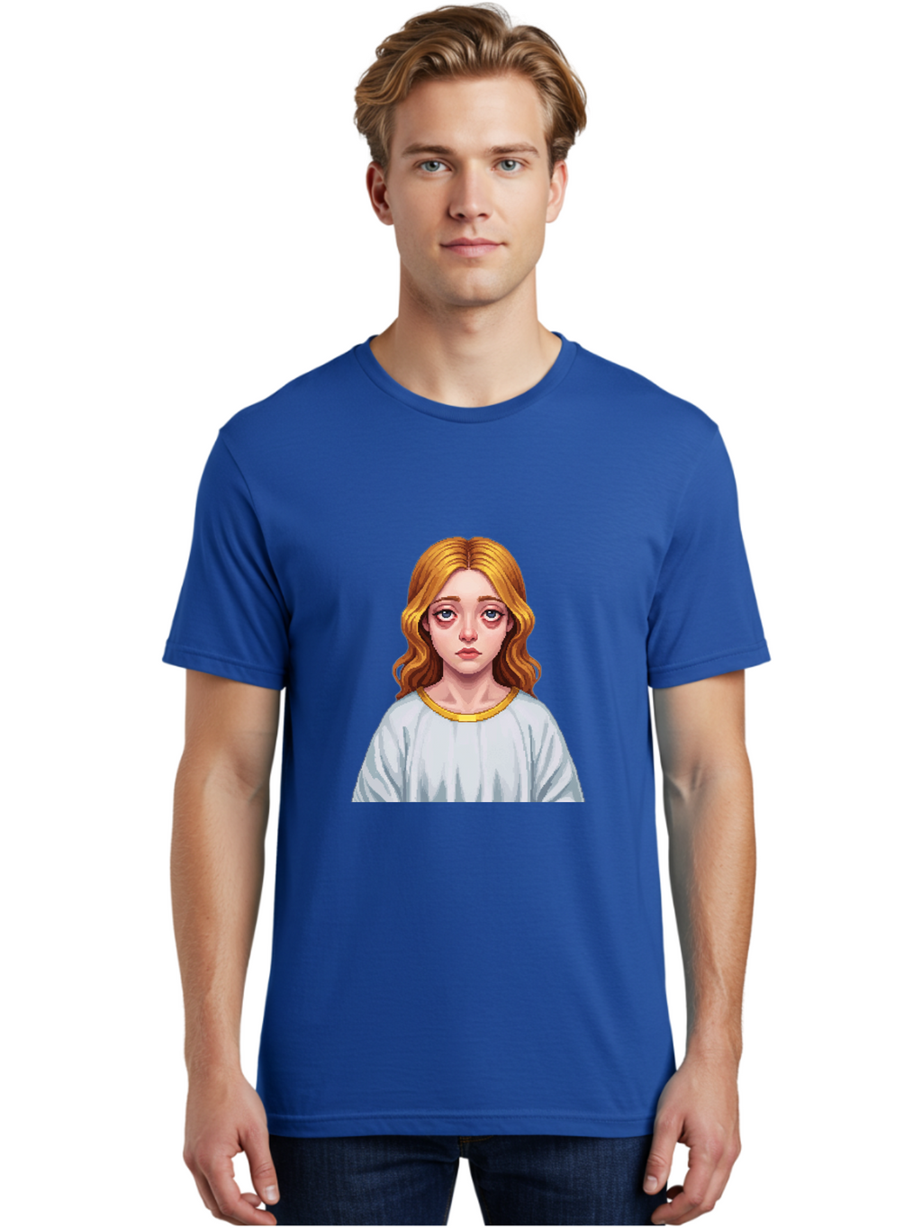 Woman-Portrait Men'S Graphic Tee, 100% Cotton, Comfortable Casual Summer Wear, Machine Washable, Vintage Camera, Old Camera, Antique Camera, Black Camera, Classic Photography, Photography Equipment, Nostalgic Device, Film Camera, Camera Art Bal629