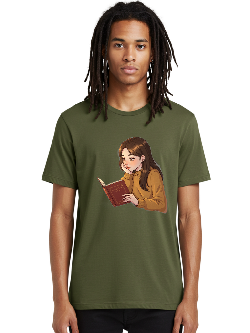 Woman-Reading-Book Men'S Graphic Tee, 100% Cotton, Comfortable Casual Summer Wear, Machine Washable, Vintage Camera, Old Camera, Antique Camera, Black Camera, Classic Photography, Photography Equipment, Nostalgic Device, Film Camera, Bal630