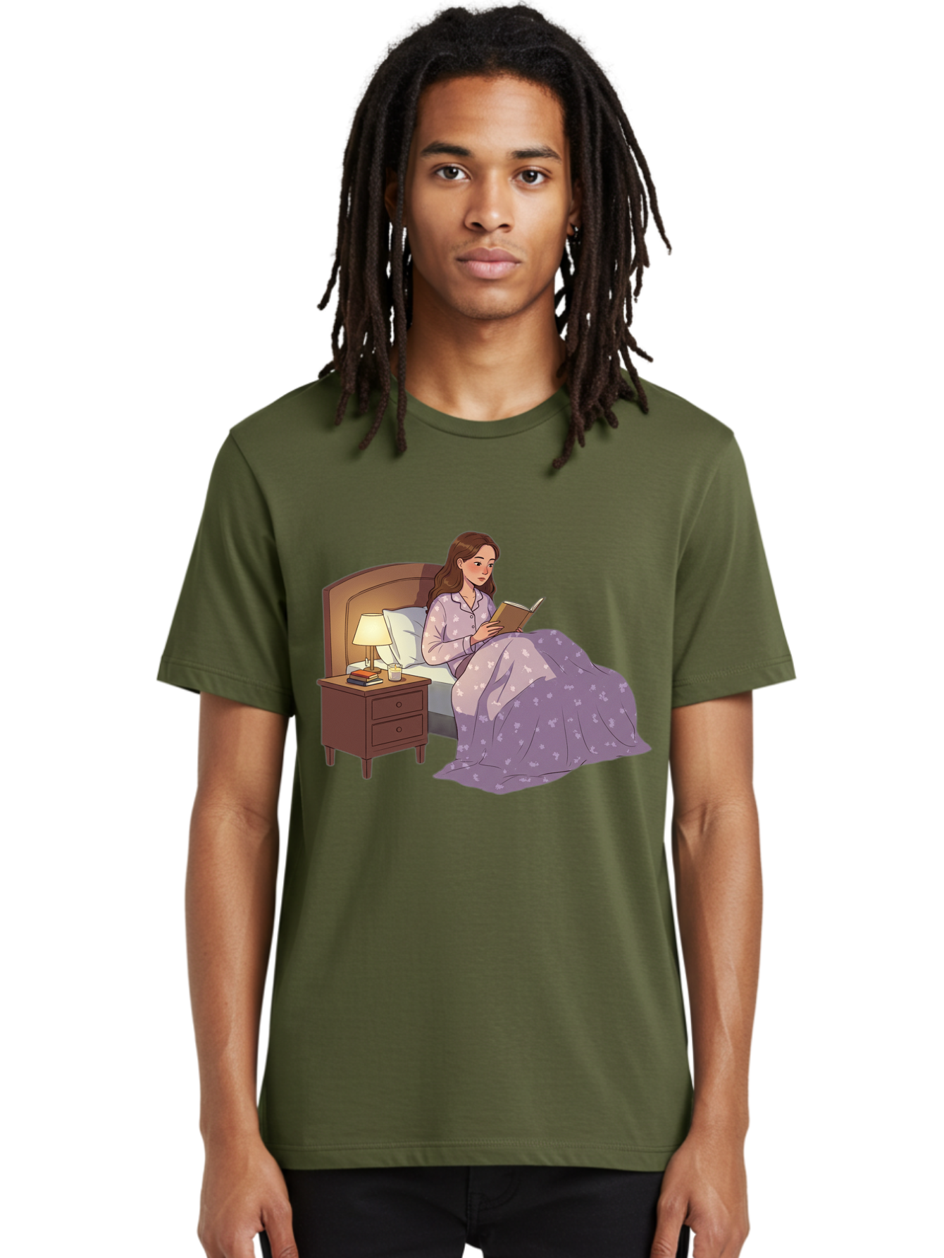 Woman-Reading-In-Bed Men'S Graphic Tee, 100% Cotton, Comfortable Casual Summer Wear, Machine Washable, Vintage Camera, Old Camera, Antique Camera, Black Camera, Classic Photography, Photography Equipment, Nostalgic Device, Film Camera, Bal632