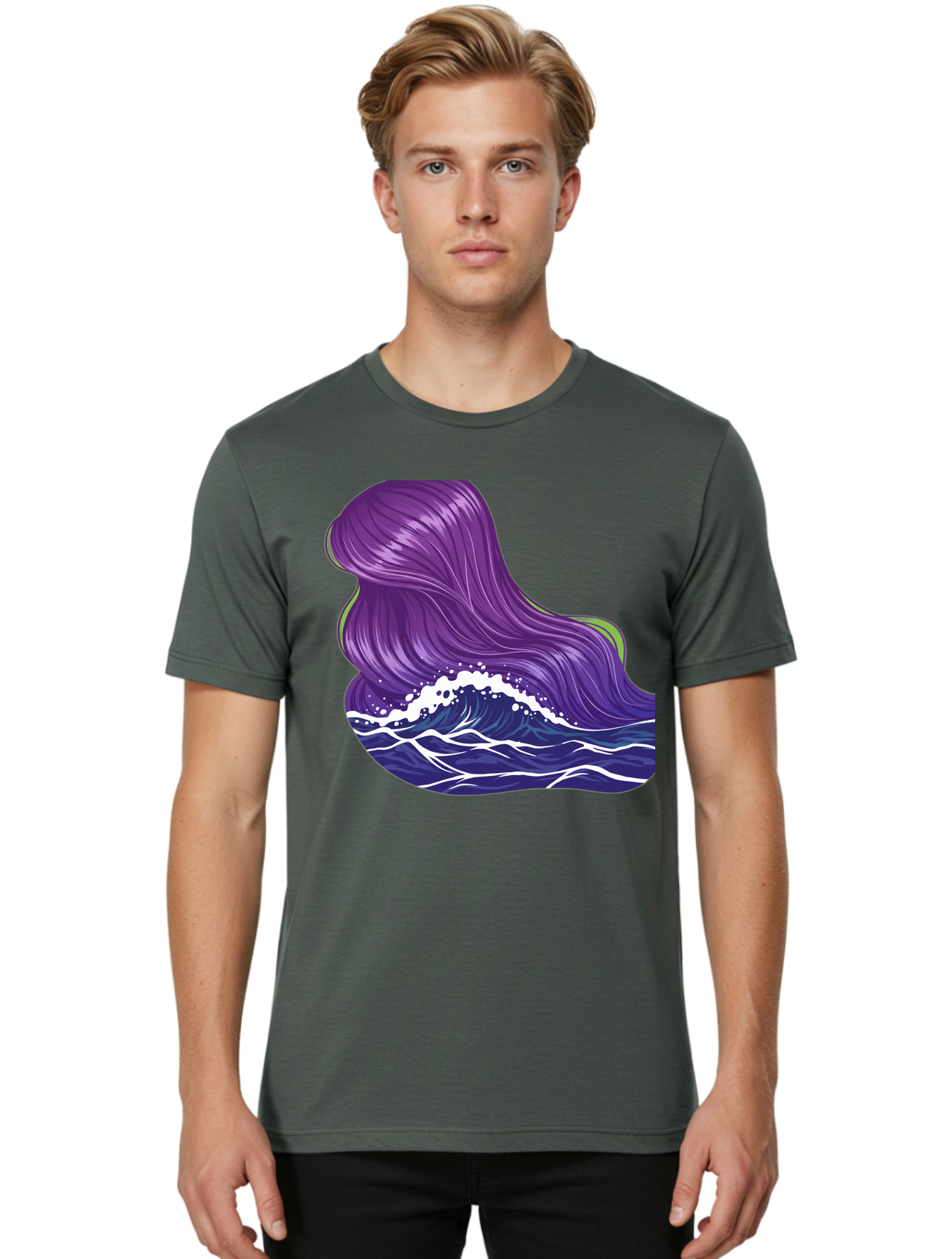 Woman-S-Hair-As-Wave Men'S Graphic Tee, 100% Cotton, Comfortable Casual Summer Wear, Machine Washable, Vintage Camera, Old Camera, Antique Camera, Black Camera, Classic Photography, Photography Equipment, Nostalgic Device, Film Camera, Bal633