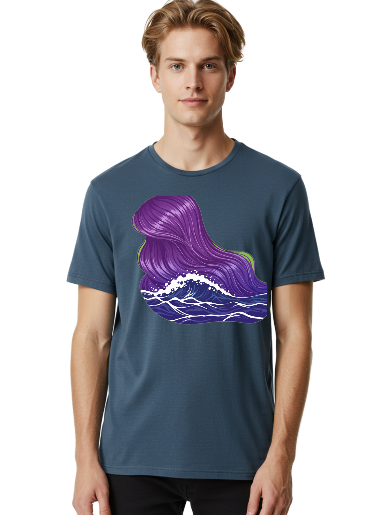 Woman-S-Hair-As-Wave Men'S Graphic Tee, 100% Cotton, Comfortable Casual Summer Wear, Machine Washable, Vintage Camera, Old Camera, Antique Camera, Black Camera, Classic Photography, Photography Equipment, Nostalgic Device, Film Camera, Bal633