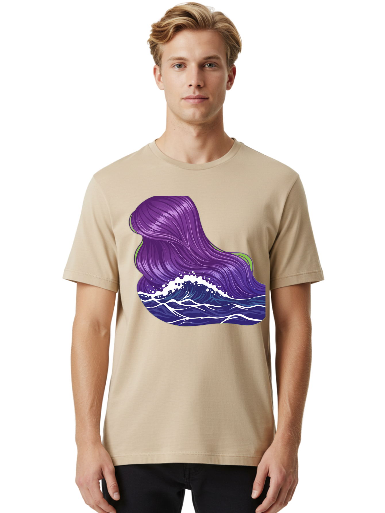 Woman-S-Hair-As-Wave Men'S Graphic Tee, 100% Cotton, Comfortable Casual Summer Wear, Machine Washable, Vintage Camera, Old Camera, Antique Camera, Black Camera, Classic Photography, Photography Equipment, Nostalgic Device, Film Camera, Bal633