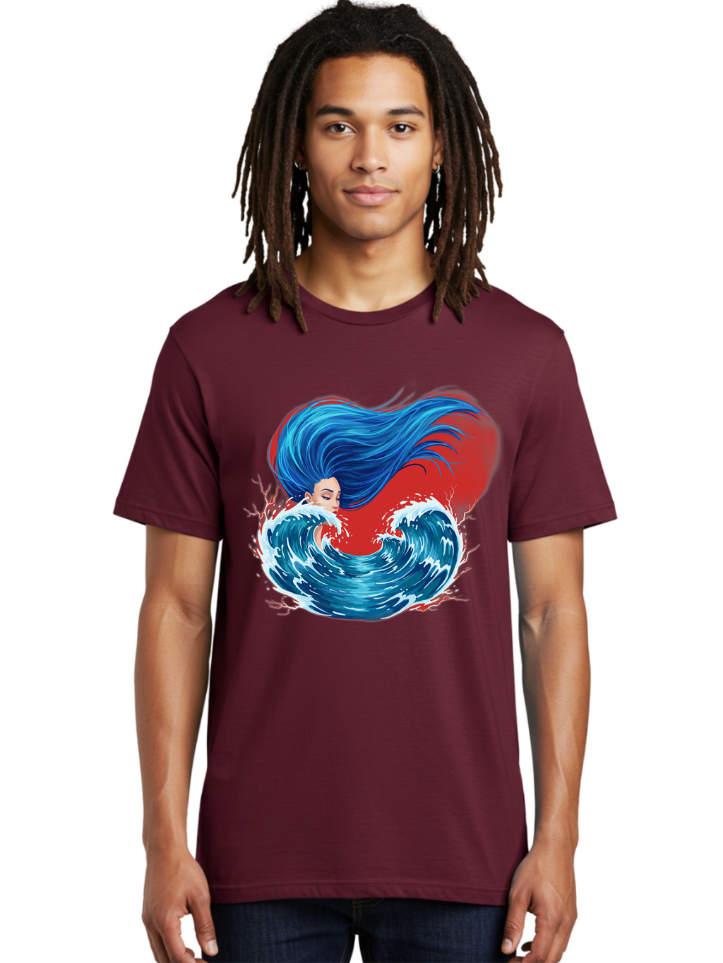 Woman-With-Flowing-Hair-1 Men'S Graphic Tee, 100% Cotton, Comfortable Casual Summer Wear, Machine Washable, Vintage Camera, Old Camera, Antique Camera, Black Camera, Classic Photography, Photography Equipment, Nostalgic Device, Film Camera, Bal634