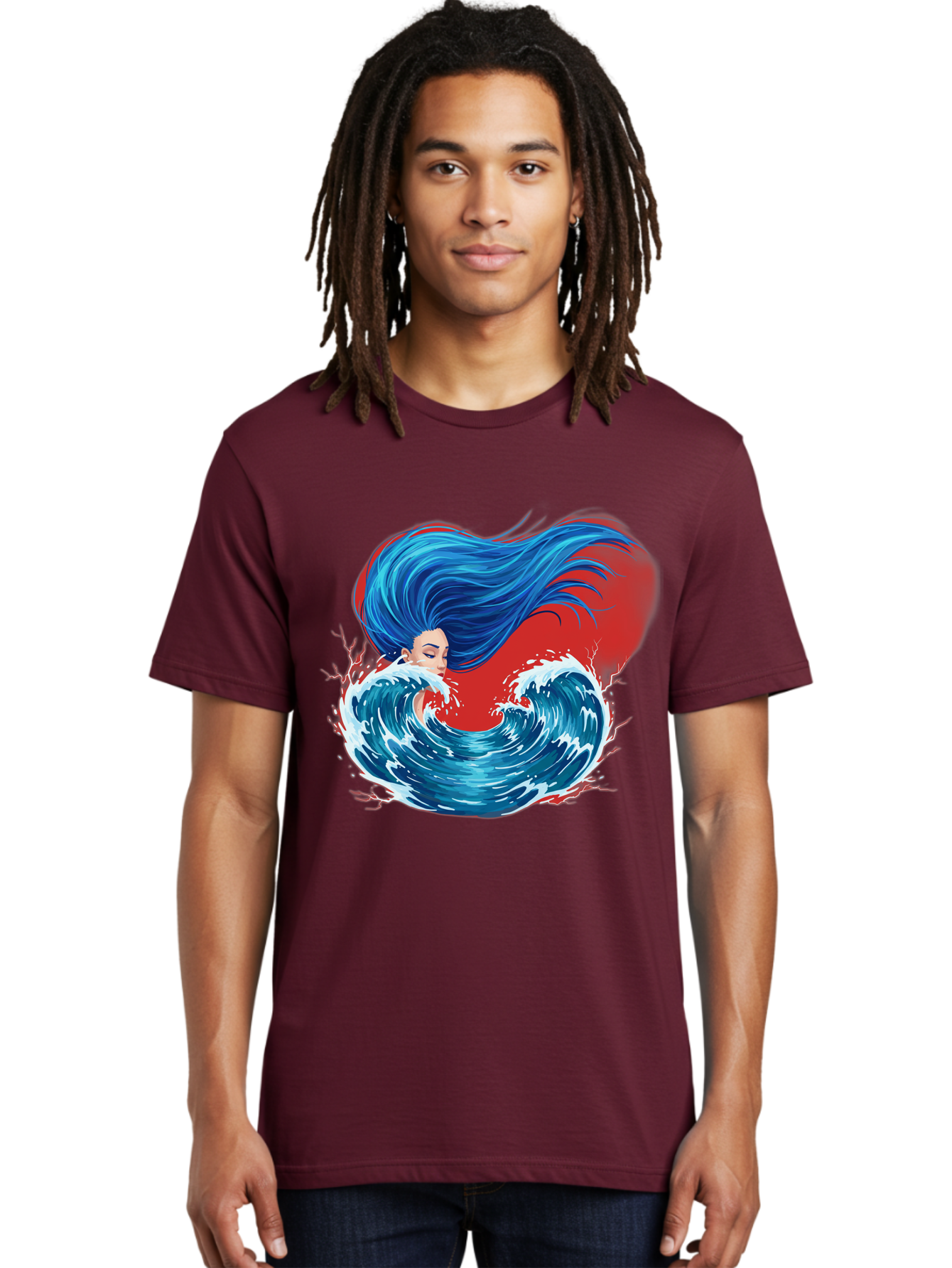 Woman-With-Flowing-Hair-1 Men'S Graphic Tee, 100% Cotton, Comfortable Casual Summer Wear, Machine Washable, Vintage Camera, Old Camera, Antique Camera, Black Camera, Classic Photography, Photography Equipment, Nostalgic Device, Film Camera, Bal634