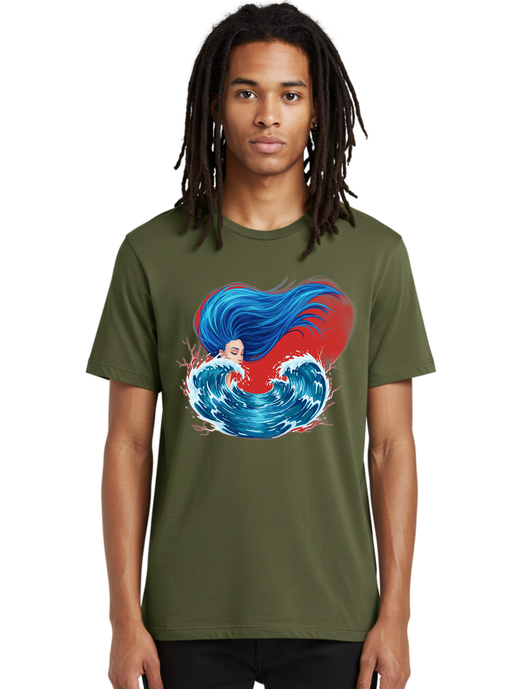 Woman-With-Flowing-Hair-1 Men'S Graphic Tee, 100% Cotton, Comfortable Casual Summer Wear, Machine Washable, Vintage Camera, Old Camera, Antique Camera, Black Camera, Classic Photography, Photography Equipment, Nostalgic Device, Film Camera, Bal634