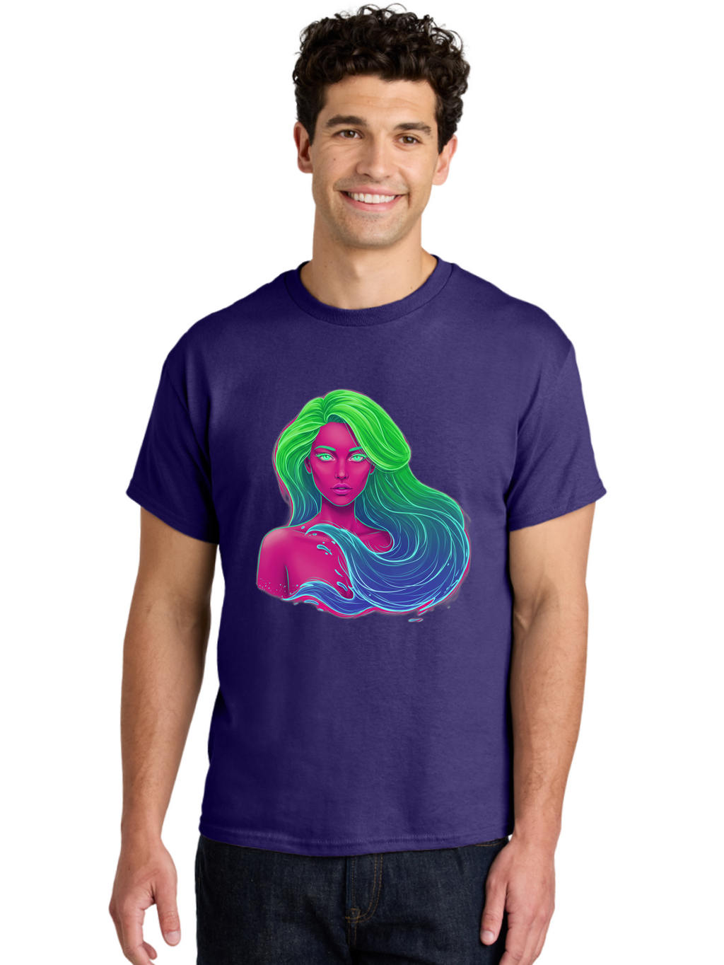 Woman-With-Flowing-Hair Men'S Graphic Tee, 100% Cotton, Comfortable Casual Summer Wear, Machine Washable, Vintage Camera, Old Camera, Antique Camera, Black Camera, Classic Photography, Photography Equipment, Nostalgic Device, Film Camera, Bal635
