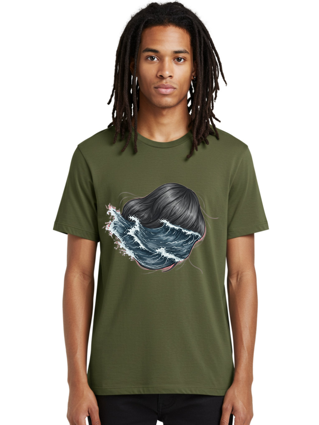 Woman-With-Wave-Hair Men'S Graphic Tee, 100% Cotton, Comfortable Casual Summer Wear, Machine Washable, Vintage Camera, Old Camera, Antique Camera, Black Camera, Classic Photography, Photography Equipment, Nostalgic Device, Film Camera, Bal636