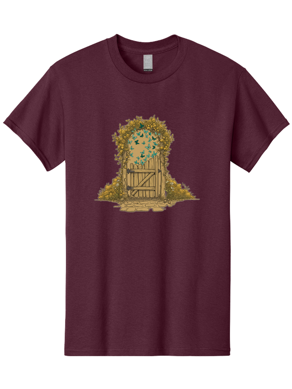 Wooden-Gate Men'S Graphic Tee, 100% Cotton, Comfortable Casual Summer Wear, Machine Washable, Vintage Camera, Old Camera, Antique Camera, Black Camera, Classic Photography, Photography Equipment, Nostalgic Device, Film Camera, Camera Art Bal638