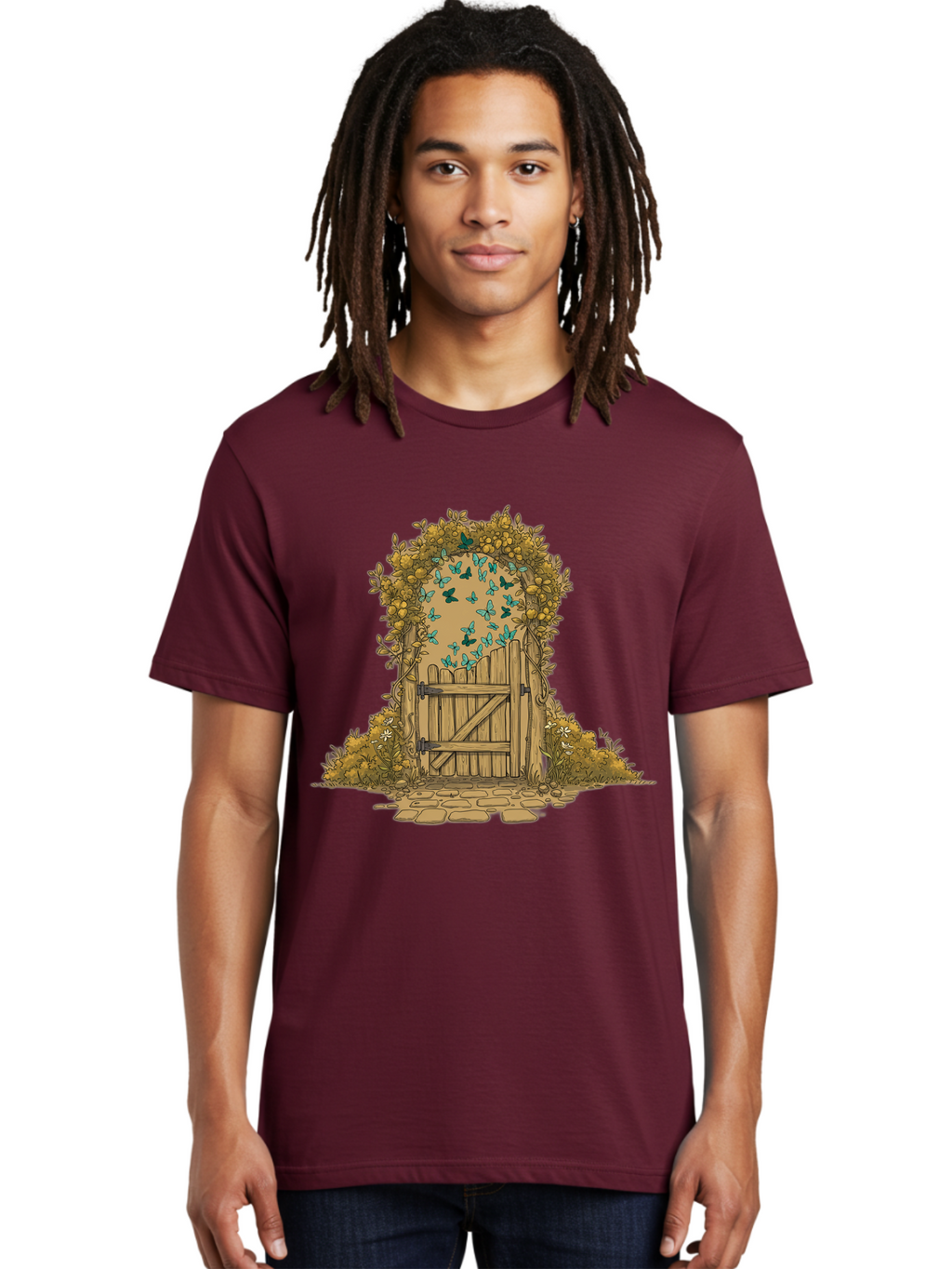 Wooden-Gate Men'S Graphic Tee, 100% Cotton, Comfortable Casual Summer Wear, Machine Washable, Vintage Camera, Old Camera, Antique Camera, Black Camera, Classic Photography, Photography Equipment, Nostalgic Device, Film Camera, Camera Art Bal638