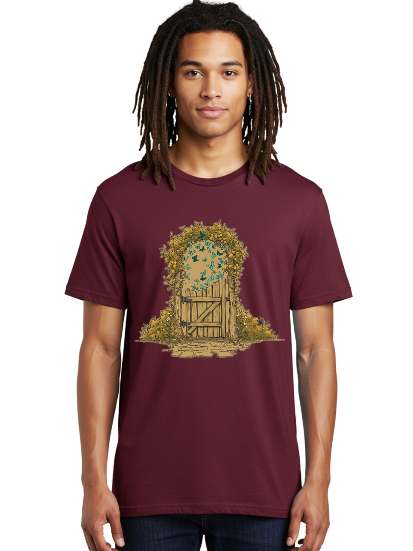 Wooden-Gate Men'S Graphic Tee, 100% Cotton, Comfortable Casual Summer Wear, Machine Washable, Vintage Camera, Old Camera, Antique Camera, Black Camera, Classic Photography, Photography Equipment, Nostalgic Device, Film Camera, Camera Art Bal638