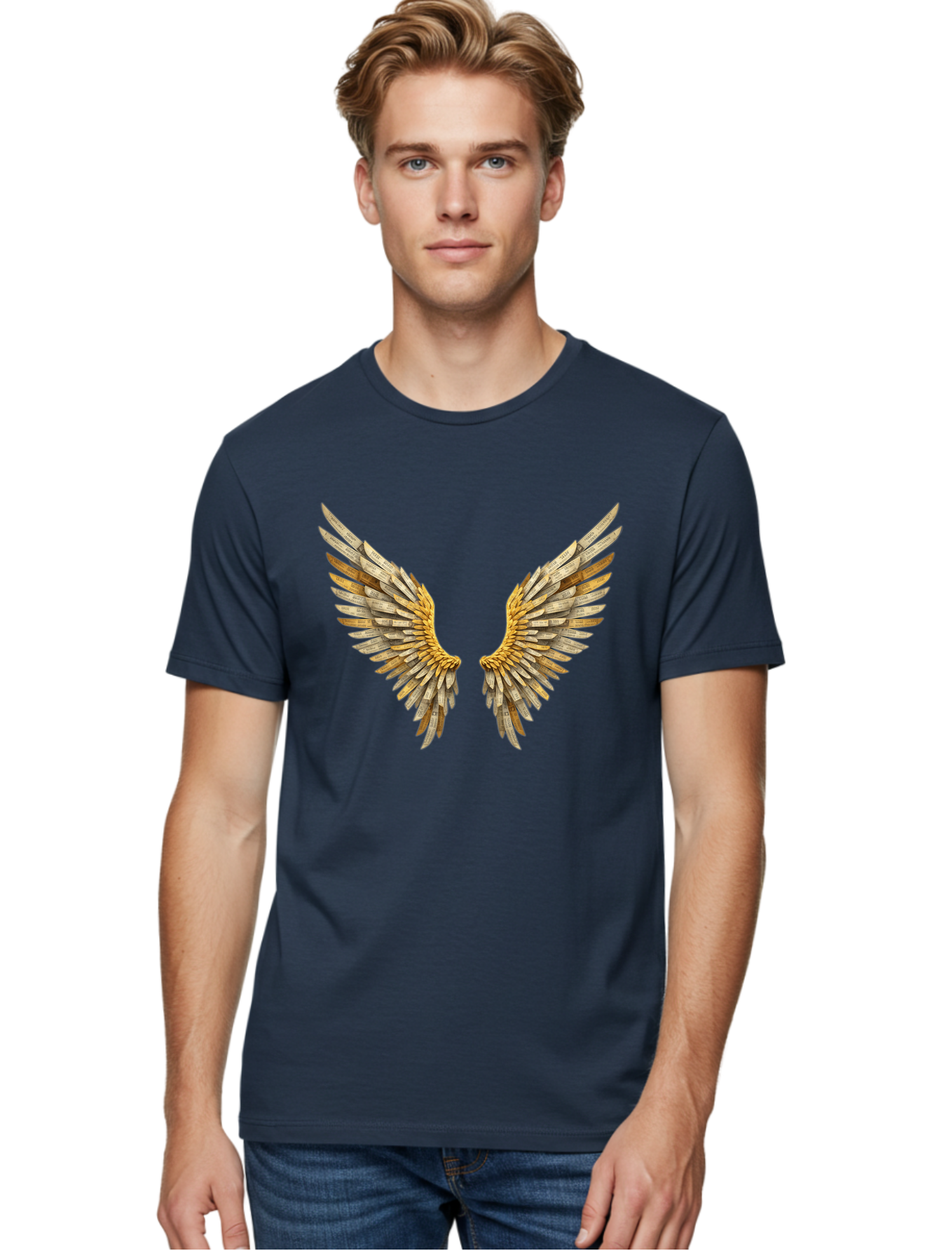 Wooden-Wings-1 Men'S Graphic Tee, 100% Cotton, Comfortable Casual Summer Wear, Machine Washable, Vintage Camera, Old Camera, Antique Camera, Black Camera, Classic Photography, Photography Equipment, Nostalgic Device, Film Camera, Camera Art Bal640