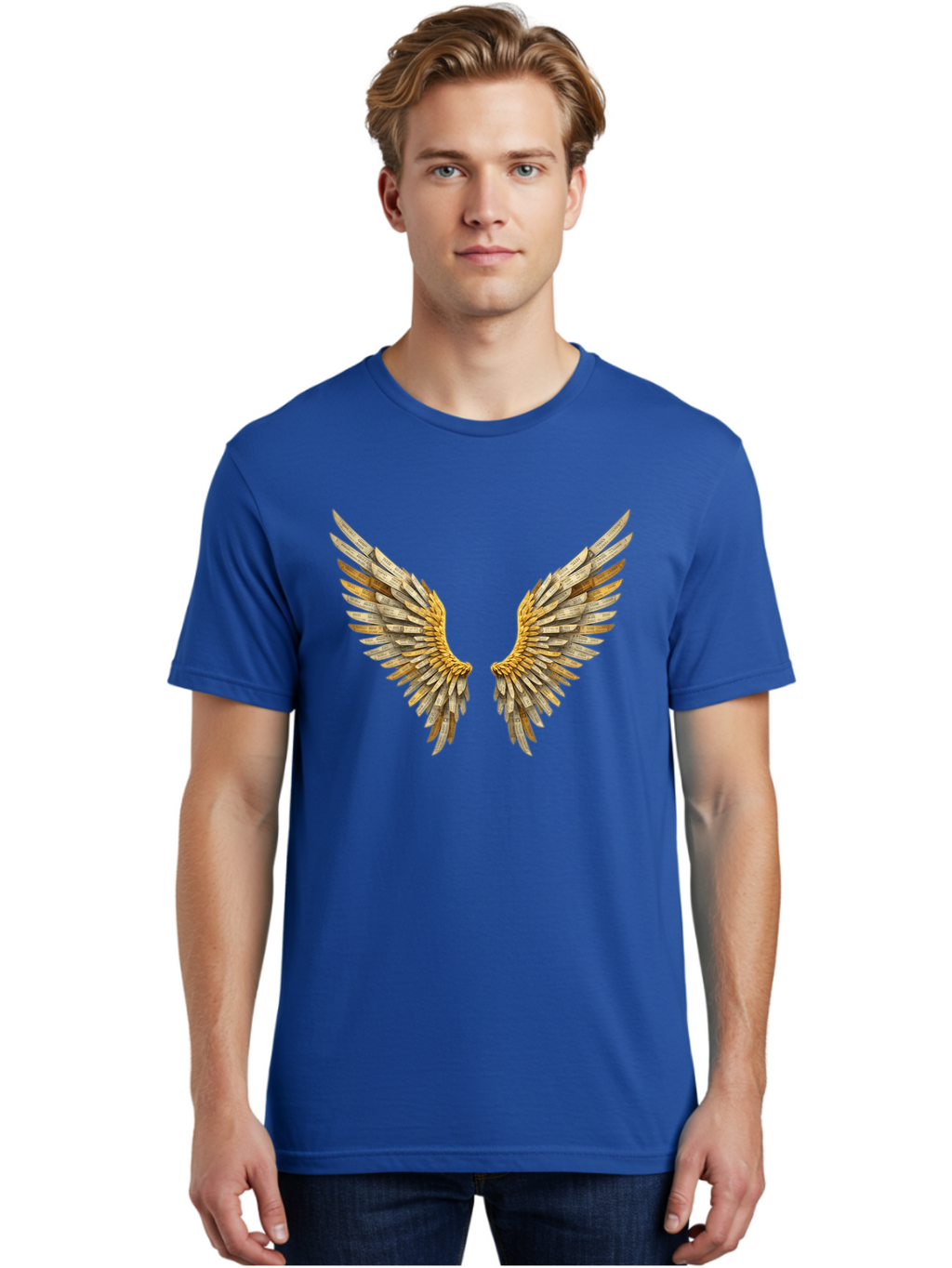 Wooden-Wings-1 Men'S Graphic Tee, 100% Cotton, Comfortable Casual Summer Wear, Machine Washable, Vintage Camera, Old Camera, Antique Camera, Black Camera, Classic Photography, Photography Equipment, Nostalgic Device, Film Camera, Camera Art Bal640
