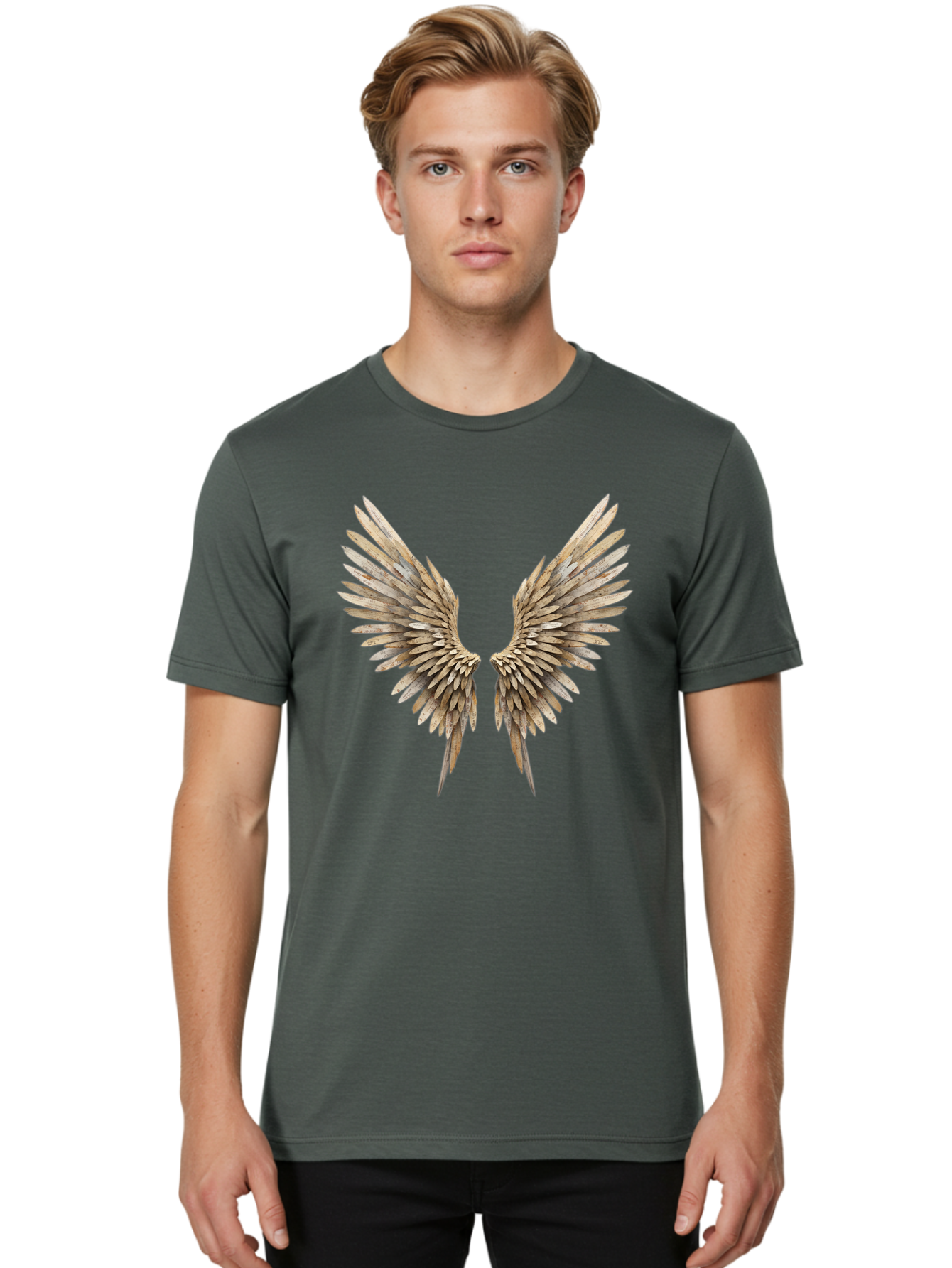 Wooden-Wings Men'S Graphic Tee, 100% Cotton, Comfortable Casual Summer Wear, Machine Washable, Vintage Camera, Old Camera, Antique Camera, Black Camera, Classic Photography, Photography Equipment, Nostalgic Device, Film Camera, Camera Art Bal641