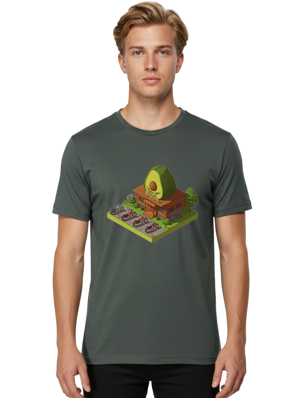 World-S-Okayest-Avocado-Toast-Restaurant Men'S Graphic Tee, 100% Cotton, Comfortable Casual Summer Wear, Machine Washable, Vintage Camera, Old Camera, Antique Camera, Black Camera, Classic Photography, Photography Equipment, Nostalgic Device, Bal642