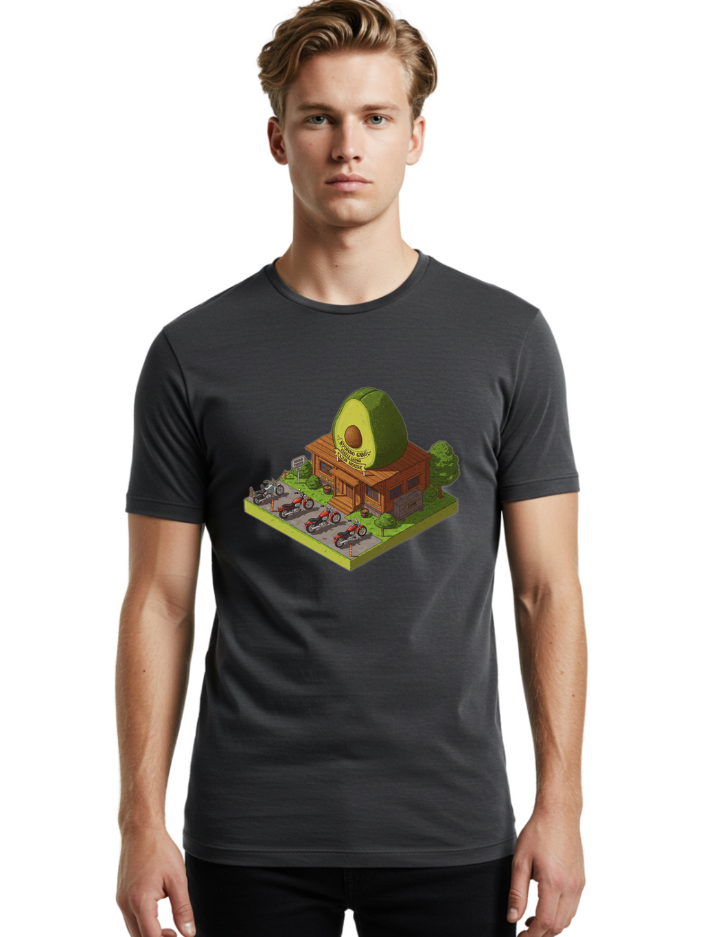 World-S-Okayest-Avocado-Toast-Restaurant Men'S Graphic Tee, 100% Cotton, Comfortable Casual Summer Wear, Machine Washable, Vintage Camera, Old Camera, Antique Camera, Black Camera, Classic Photography, Photography Equipment, Nostalgic Device, Bal642