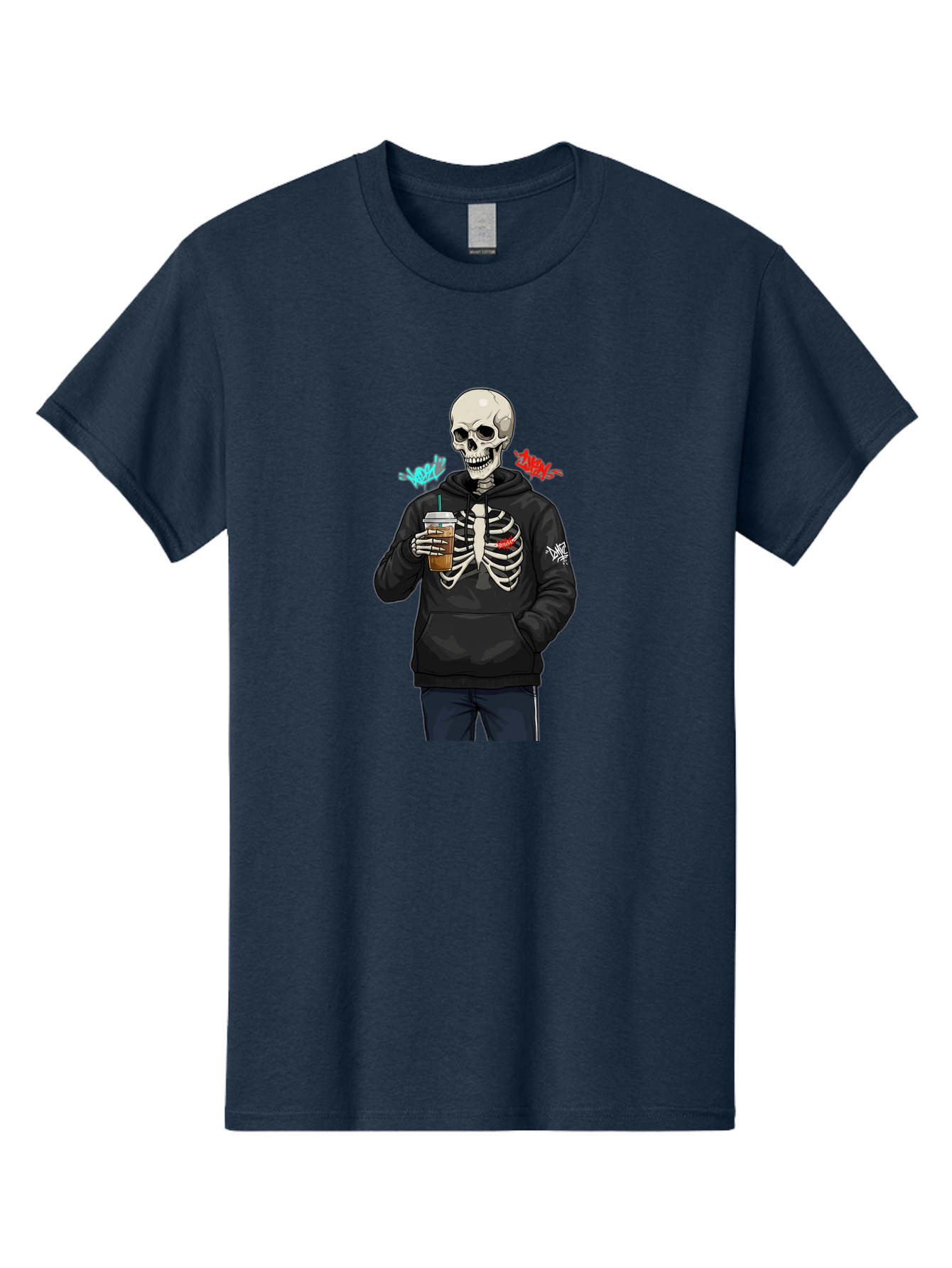 Xoxo-Kiss-Kiss-Skeleton Men'S Graphic Tee, 100% Cotton, Comfortable Casual Summer Wear, Machine Washable, Vintage Camera, Old Camera, Antique Camera, Black Camera, Classic Photography, Photography Equipment, Nostalgic Device, Film Camera, Bal643