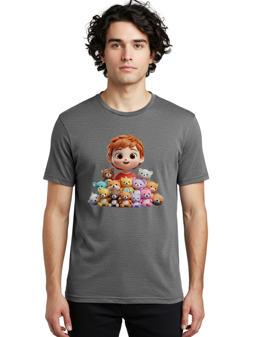Young-Boy-With-Teddy-Bears Men'S Graphic Tee, 100% Cotton, Comfortable Casual Summer Wear, Machine Washable, Vintage Camera, Old Camera, Antique Camera, Black Camera, Classic Photography, Photography Equipment, Nostalgic Device, Film Camera, Bal646
