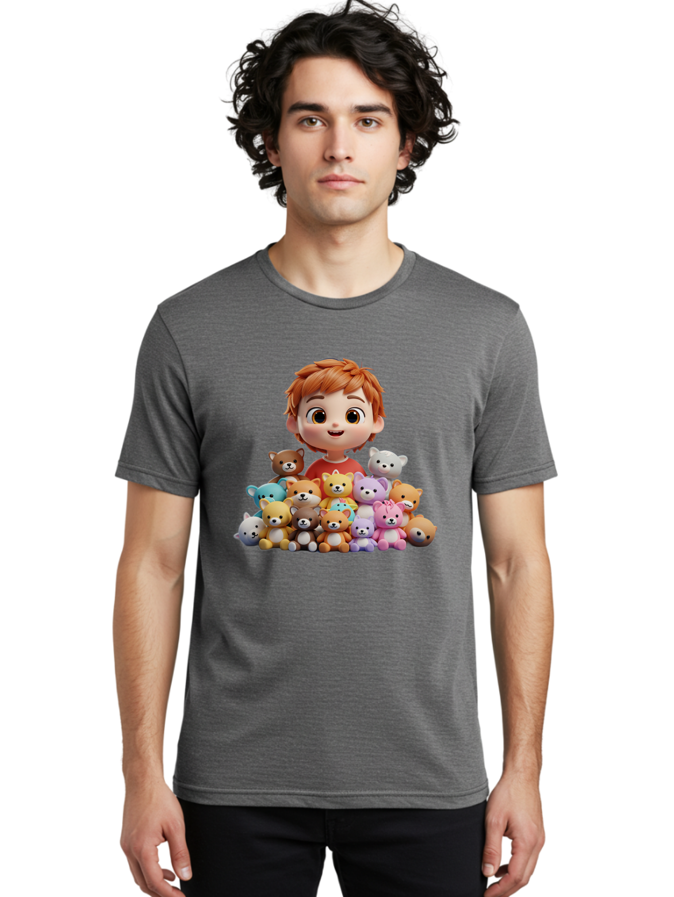 Young-Boy-With-Teddy-Bears Men'S Graphic Tee, 100% Cotton, Comfortable Casual Summer Wear, Machine Washable, Vintage Camera, Old Camera, Antique Camera, Black Camera, Classic Photography, Photography Equipment, Nostalgic Device, Film Camera, Bal646