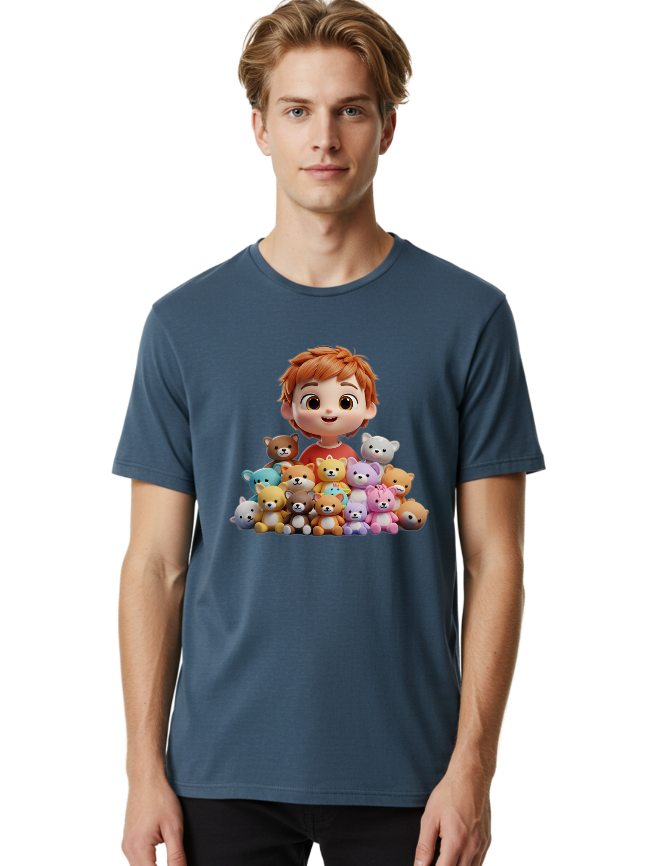 Young-Boy-With-Teddy-Bears Men'S Graphic Tee, 100% Cotton, Comfortable Casual Summer Wear, Machine Washable, Vintage Camera, Old Camera, Antique Camera, Black Camera, Classic Photography, Photography Equipment, Nostalgic Device, Film Camera, Bal646