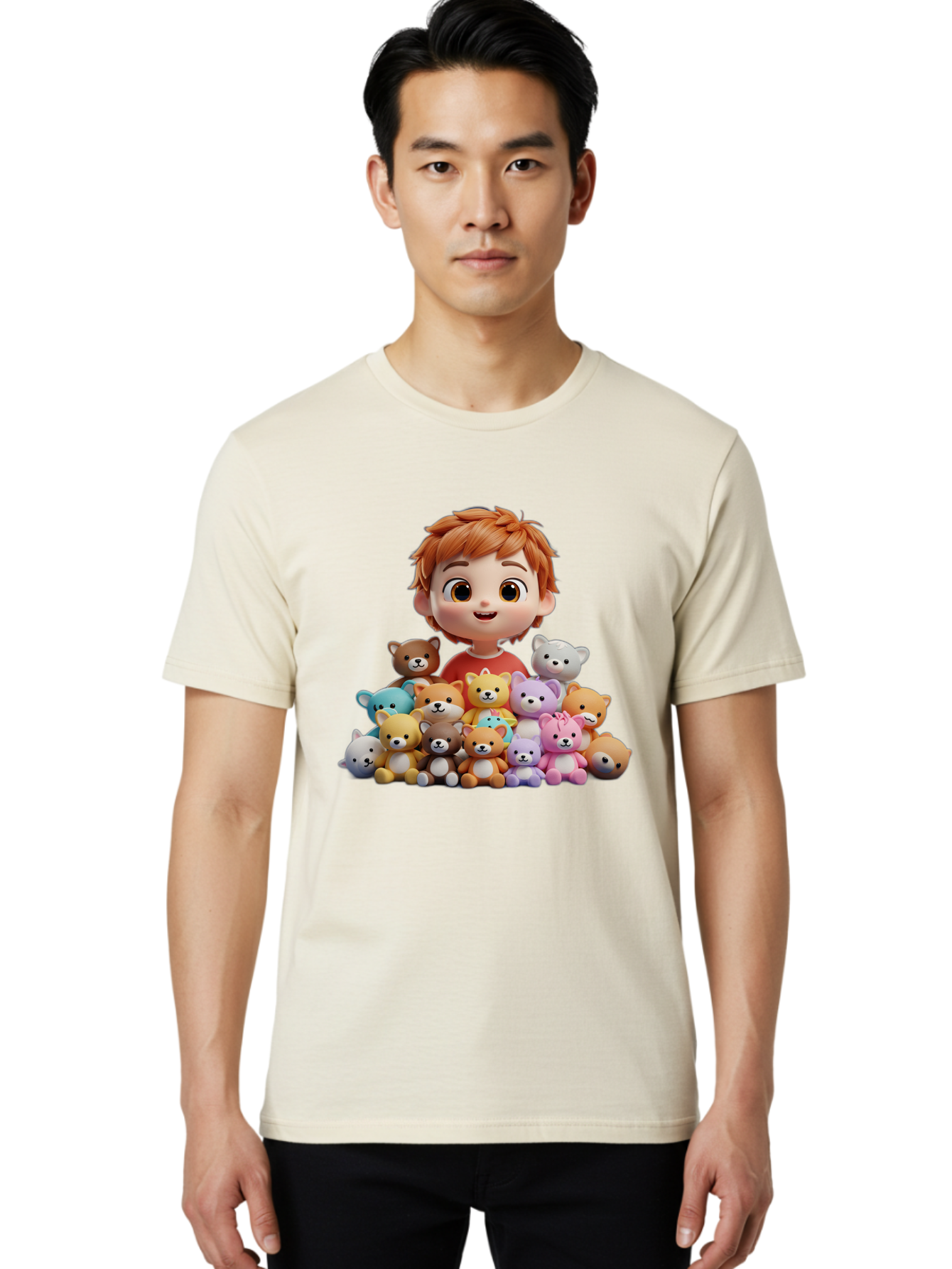 Young-Boy-With-Teddy-Bears Men'S Graphic Tee, 100% Cotton, Comfortable Casual Summer Wear, Machine Washable, Vintage Camera, Old Camera, Antique Camera, Black Camera, Classic Photography, Photography Equipment, Nostalgic Device, Film Camera, Bal646