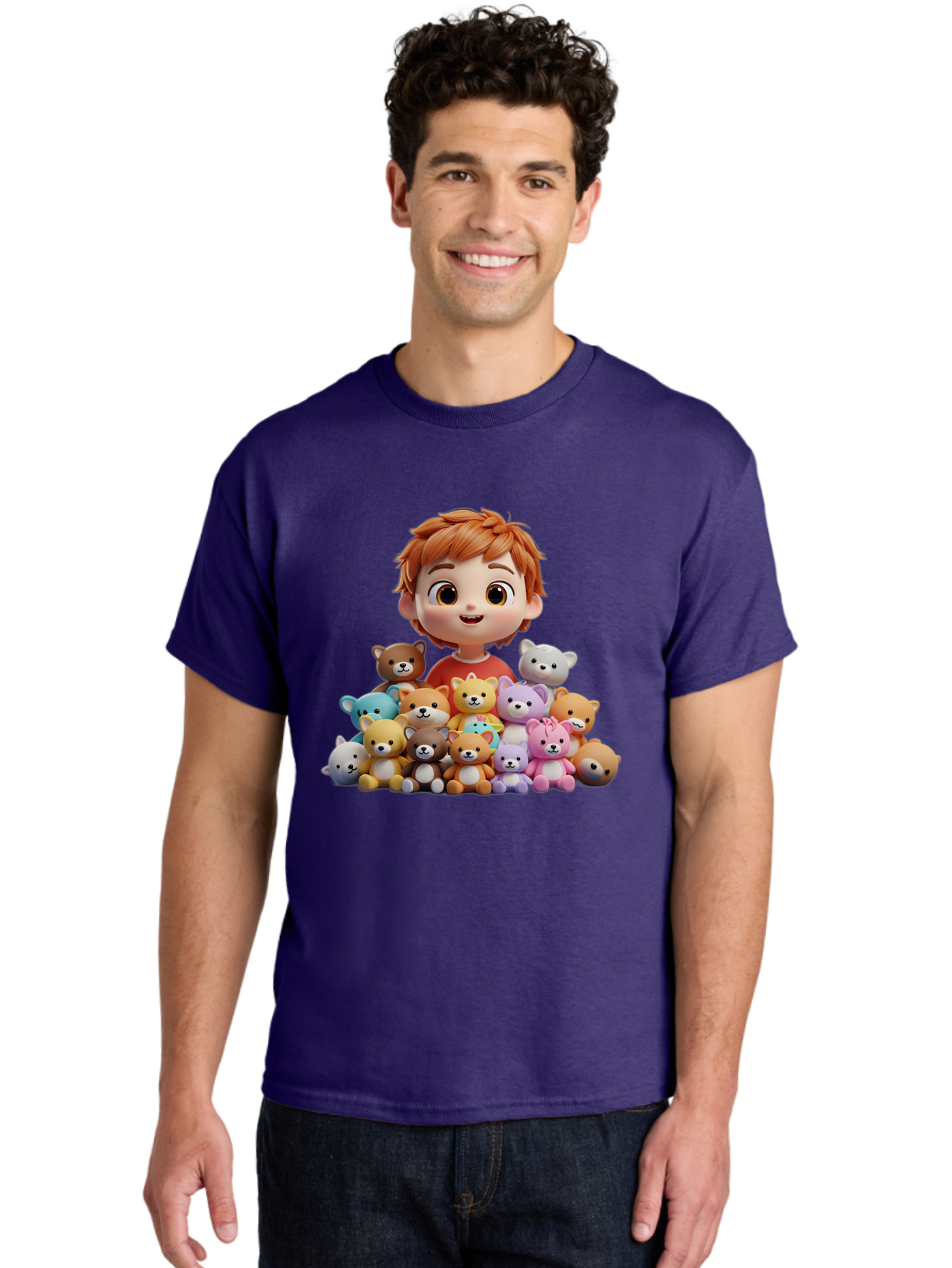 Young-Boy-With-Teddy-Bears Men'S Graphic Tee, 100% Cotton, Comfortable Casual Summer Wear, Machine Washable, Vintage Camera, Old Camera, Antique Camera, Black Camera, Classic Photography, Photography Equipment, Nostalgic Device, Film Camera, Bal646