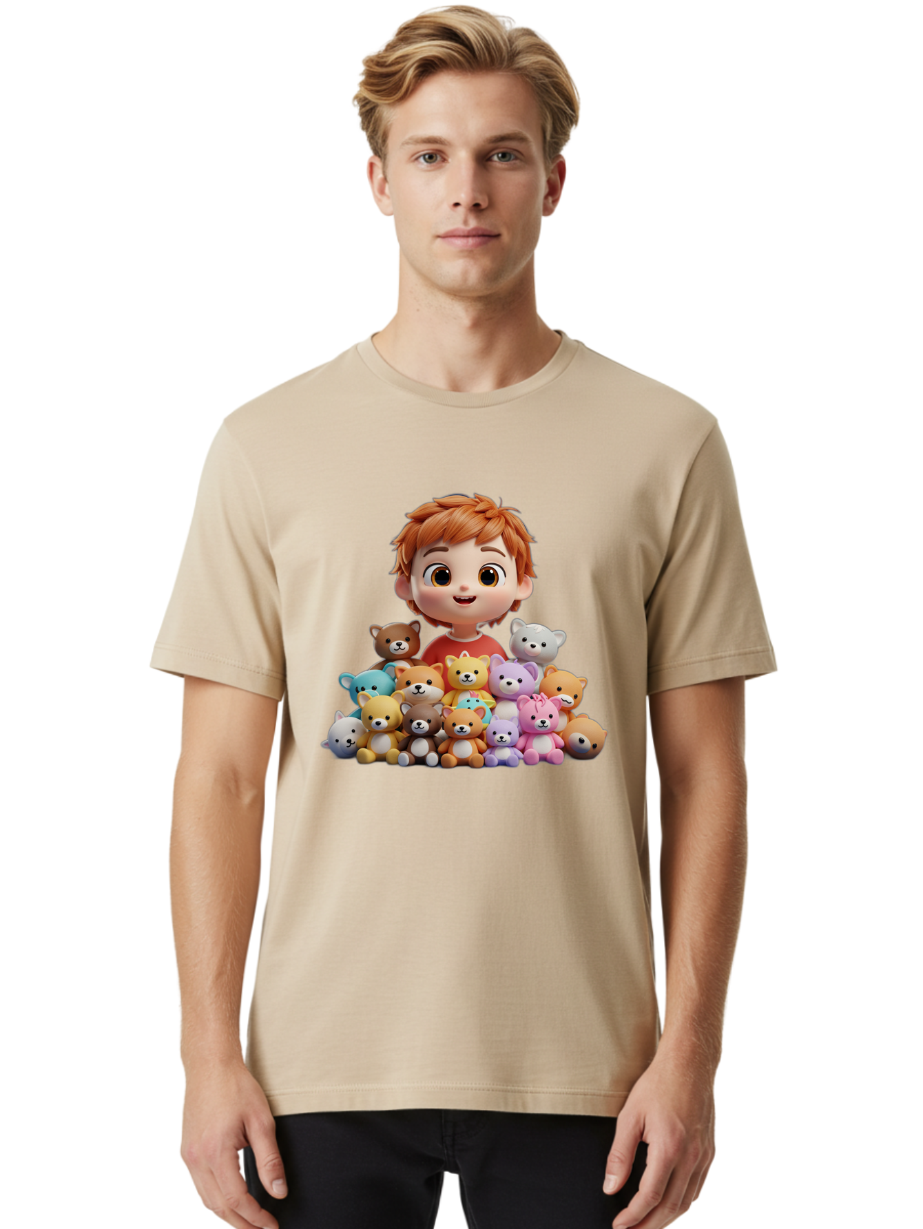 Young-Boy-With-Teddy-Bears Men'S Graphic Tee, 100% Cotton, Comfortable Casual Summer Wear, Machine Washable, Vintage Camera, Old Camera, Antique Camera, Black Camera, Classic Photography, Photography Equipment, Nostalgic Device, Film Camera, Bal646