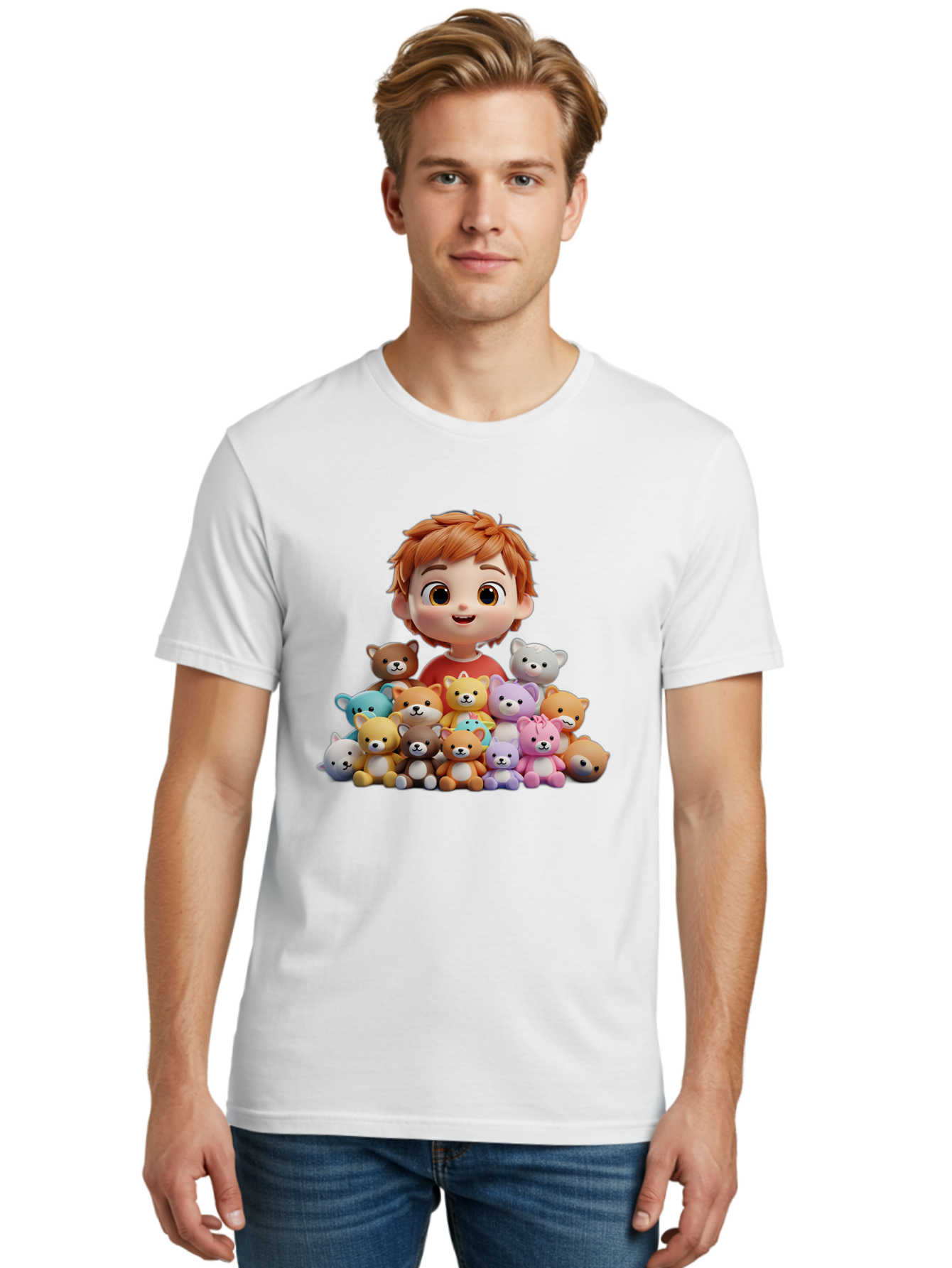 Young-Boy-With-Teddy-Bears Men'S Graphic Tee, 100% Cotton, Comfortable Casual Summer Wear, Machine Washable, Vintage Camera, Old Camera, Antique Camera, Black Camera, Classic Photography, Photography Equipment, Nostalgic Device, Film Camera, Bal646