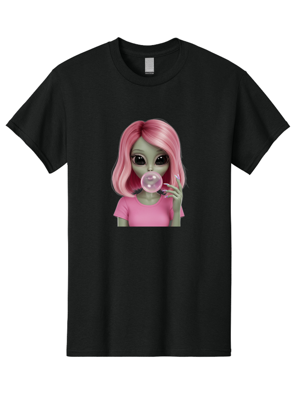 Zombie-Girl-Bubblegum Men'S Graphic Tee, 100% Cotton, Comfortable Casual Summer Wear, Machine Washable, Vintage Camera, Old Camera, Antique Camera, Black Camera, Classic Photography, Photography Equipment, Nostalgic Device, Film Camera, Bal647