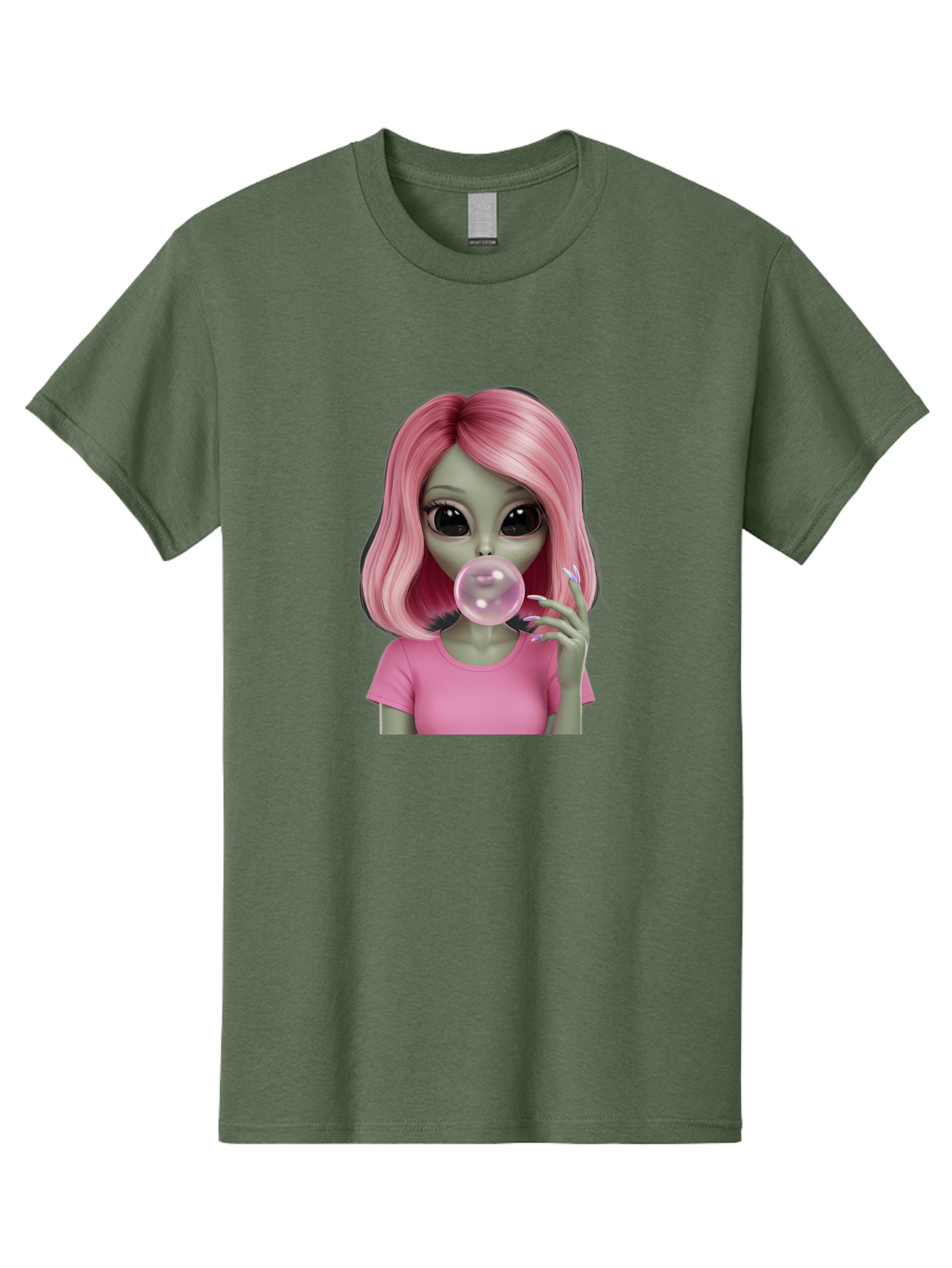 Zombie-Girl-Bubblegum Men'S Graphic Tee, 100% Cotton, Comfortable Casual Summer Wear, Machine Washable, Vintage Camera, Old Camera, Antique Camera, Black Camera, Classic Photography, Photography Equipment, Nostalgic Device, Film Camera, Bal647