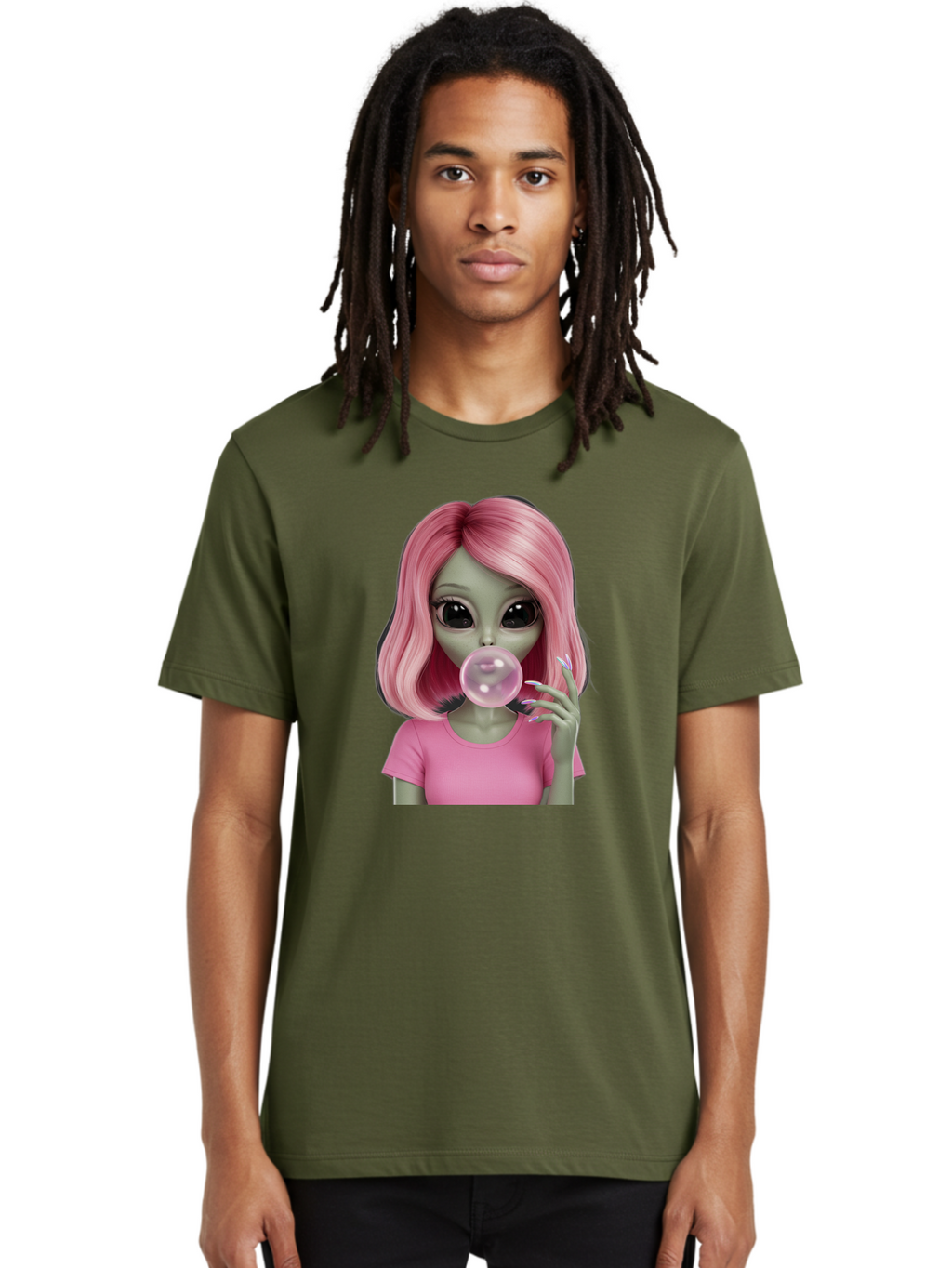 Zombie-Girl-Bubblegum Men'S Graphic Tee, 100% Cotton, Comfortable Casual Summer Wear, Machine Washable, Vintage Camera, Old Camera, Antique Camera, Black Camera, Classic Photography, Photography Equipment, Nostalgic Device, Film Camera, Bal647