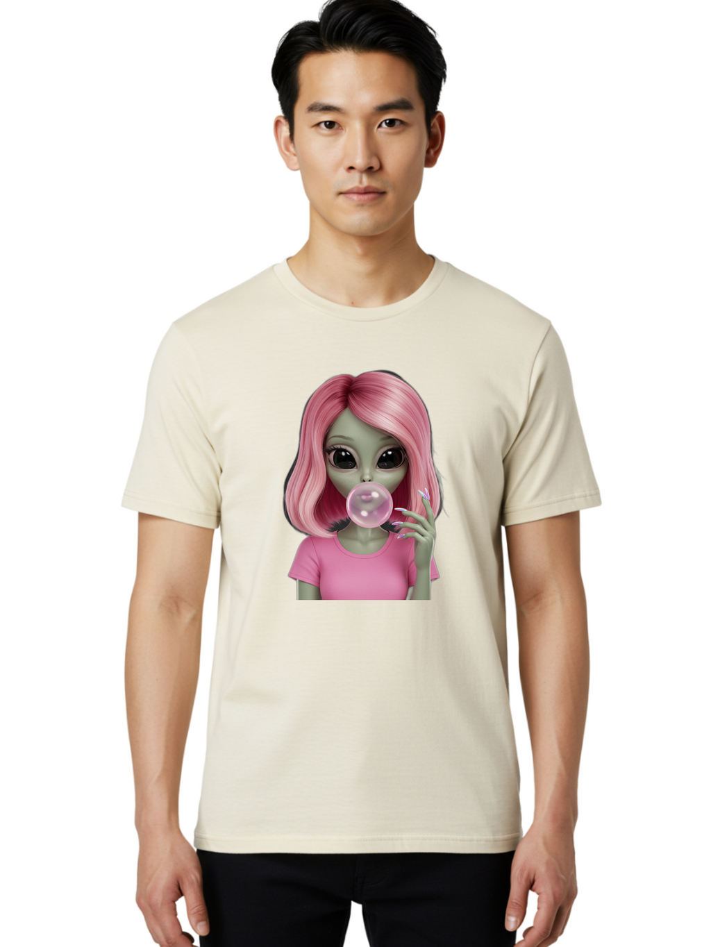 Zombie-Girl-Bubblegum Men'S Graphic Tee, 100% Cotton, Comfortable Casual Summer Wear, Machine Washable, Vintage Camera, Old Camera, Antique Camera, Black Camera, Classic Photography, Photography Equipment, Nostalgic Device, Film Camera, Bal647
