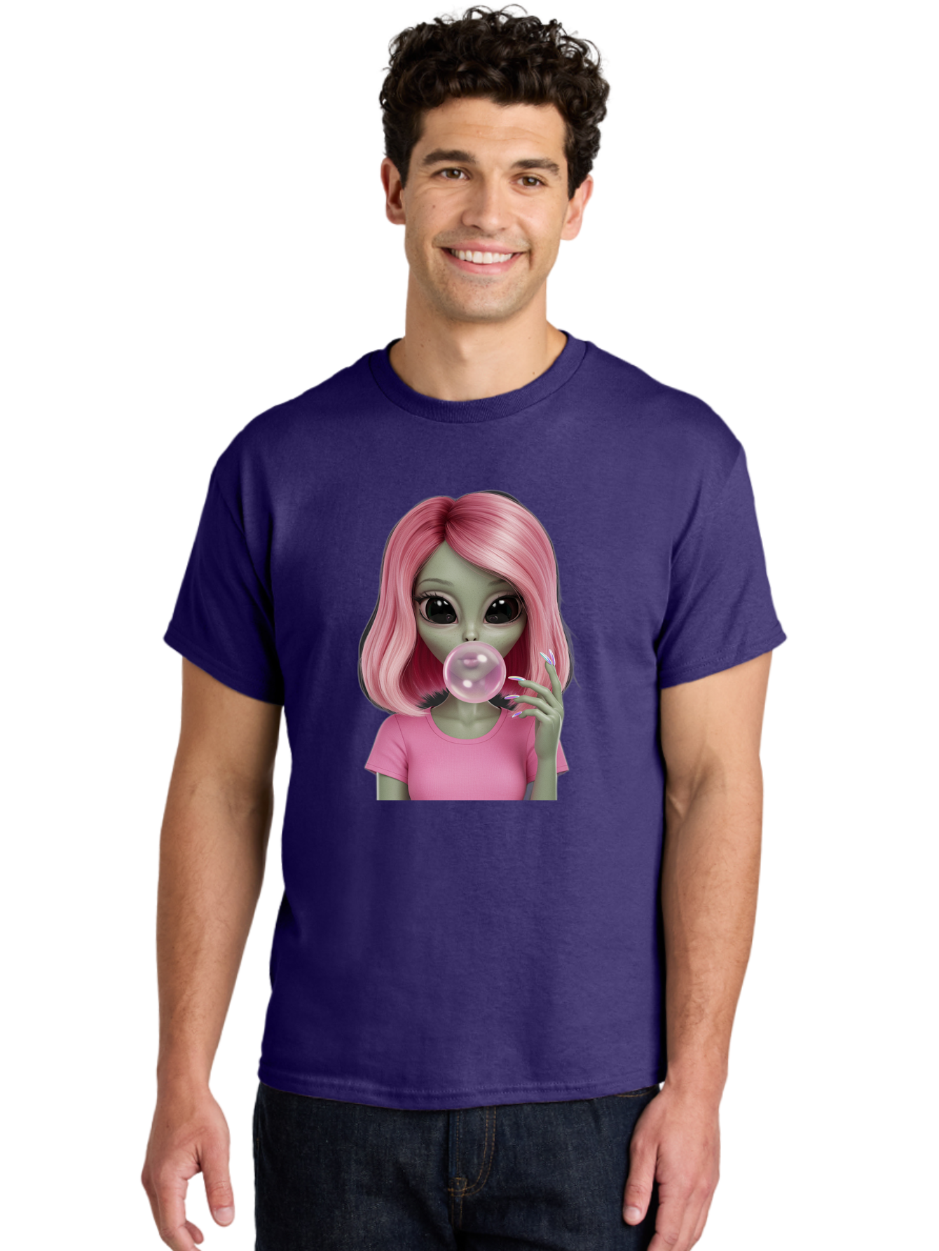 Zombie-Girl-Bubblegum Men'S Graphic Tee, 100% Cotton, Comfortable Casual Summer Wear, Machine Washable, Vintage Camera, Old Camera, Antique Camera, Black Camera, Classic Photography, Photography Equipment, Nostalgic Device, Film Camera, Bal647