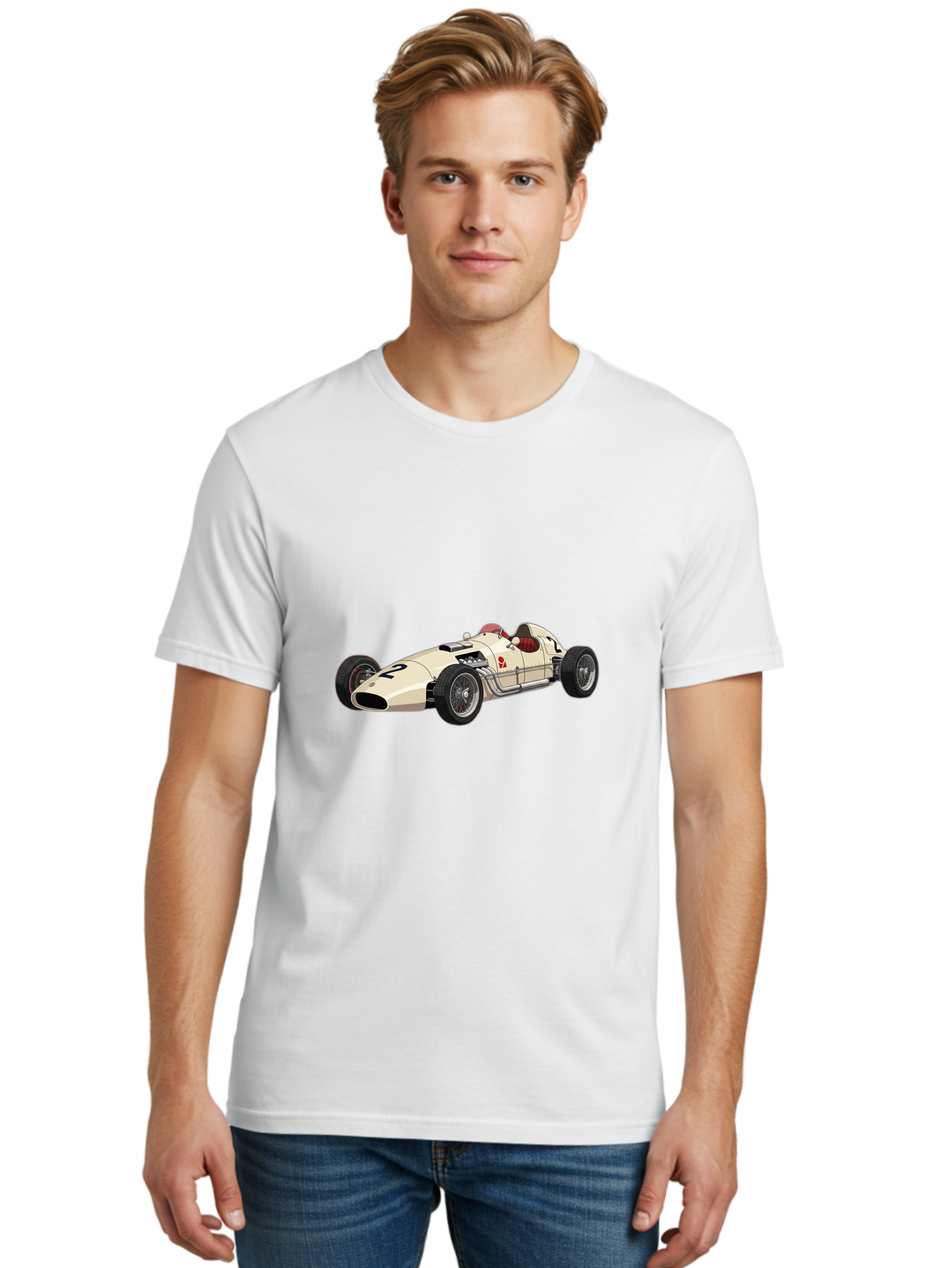 2-Racing-Car Men'S Graphic Tee, 100% Cotton, Comfortable Casual Summer Wear, Machine Washable, Vintage Camera, Old Camera, Antique Camera, Black Camera, Classic Photography, Photography Equipment, Nostalgic Device, Film Camera, Camera Art Bal649