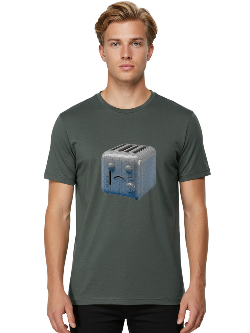 3D-Toaster Men'S Graphic Tee, 100% Cotton, Comfortable Casual Summer Wear, Machine Washable, Vintage Camera, Old Camera, Antique Camera, Black Camera, Classic Photography, Photography Equipment, Nostalgic Device, Film Camera, Camera Art Bal650