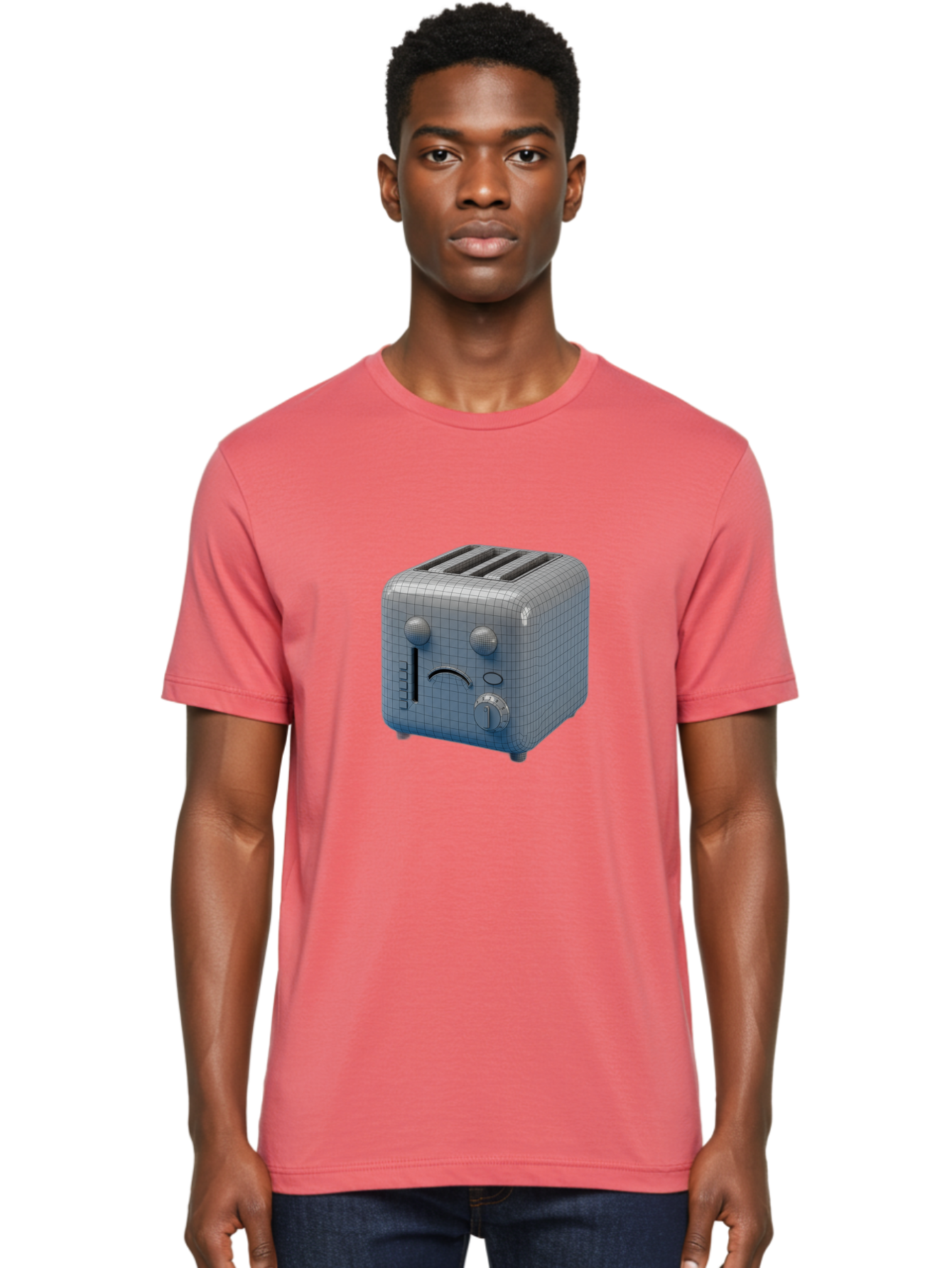 3D-Toaster Men'S Graphic Tee, 100% Cotton, Comfortable Casual Summer Wear, Machine Washable, Vintage Camera, Old Camera, Antique Camera, Black Camera, Classic Photography, Photography Equipment, Nostalgic Device, Film Camera, Camera Art Bal650