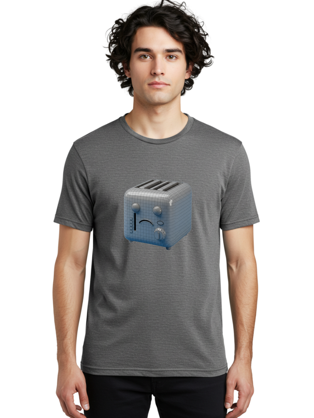 3D-Toaster Men'S Graphic Tee, 100% Cotton, Comfortable Casual Summer Wear, Machine Washable, Vintage Camera, Old Camera, Antique Camera, Black Camera, Classic Photography, Photography Equipment, Nostalgic Device, Film Camera, Camera Art Bal650
