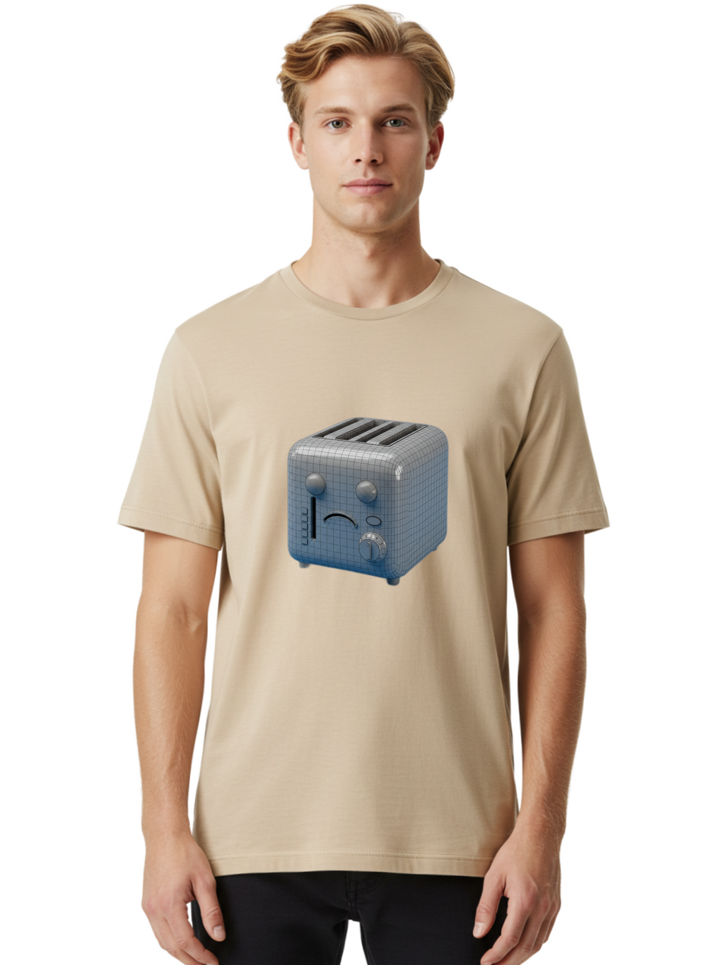 3D-Toaster Men'S Graphic Tee, 100% Cotton, Comfortable Casual Summer Wear, Machine Washable, Vintage Camera, Old Camera, Antique Camera, Black Camera, Classic Photography, Photography Equipment, Nostalgic Device, Film Camera, Camera Art Bal650