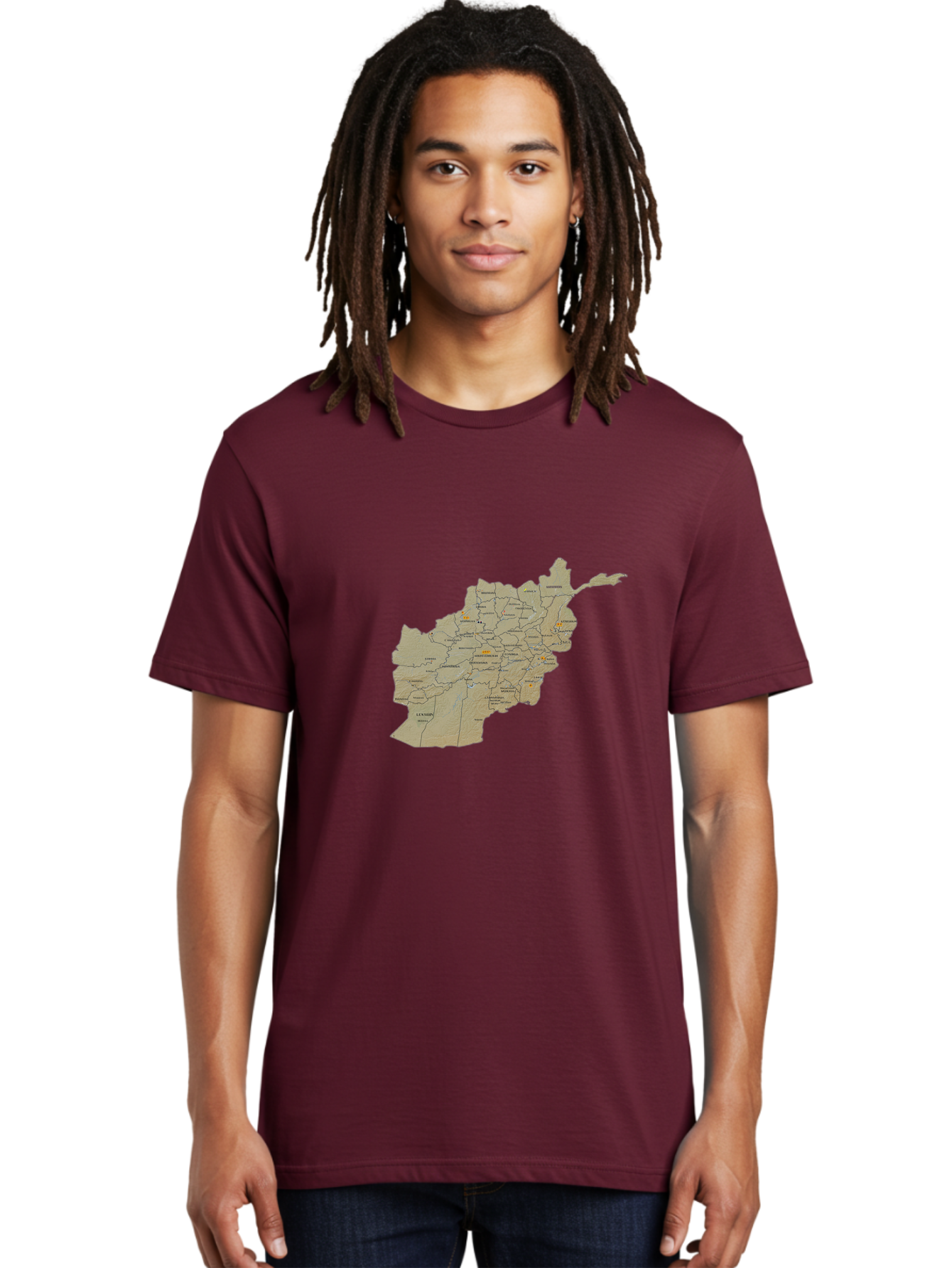 Afghanistan-Map-1 Men'S Graphic Tee, 100% Cotton, Comfortable Casual Summer Wear, Machine Washable, Vintage Camera, Old Camera, Antique Camera, Black Camera, Classic Photography, Photography Equipment, Nostalgic Device, Film Camera, Camera Art Bal656