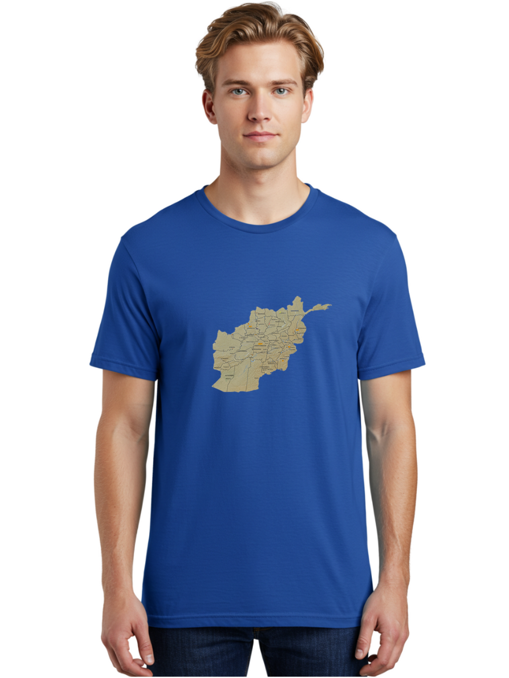 Afghanistan-Map-1 Men'S Graphic Tee, 100% Cotton, Comfortable Casual Summer Wear, Machine Washable, Vintage Camera, Old Camera, Antique Camera, Black Camera, Classic Photography, Photography Equipment, Nostalgic Device, Film Camera, Camera Art Bal656