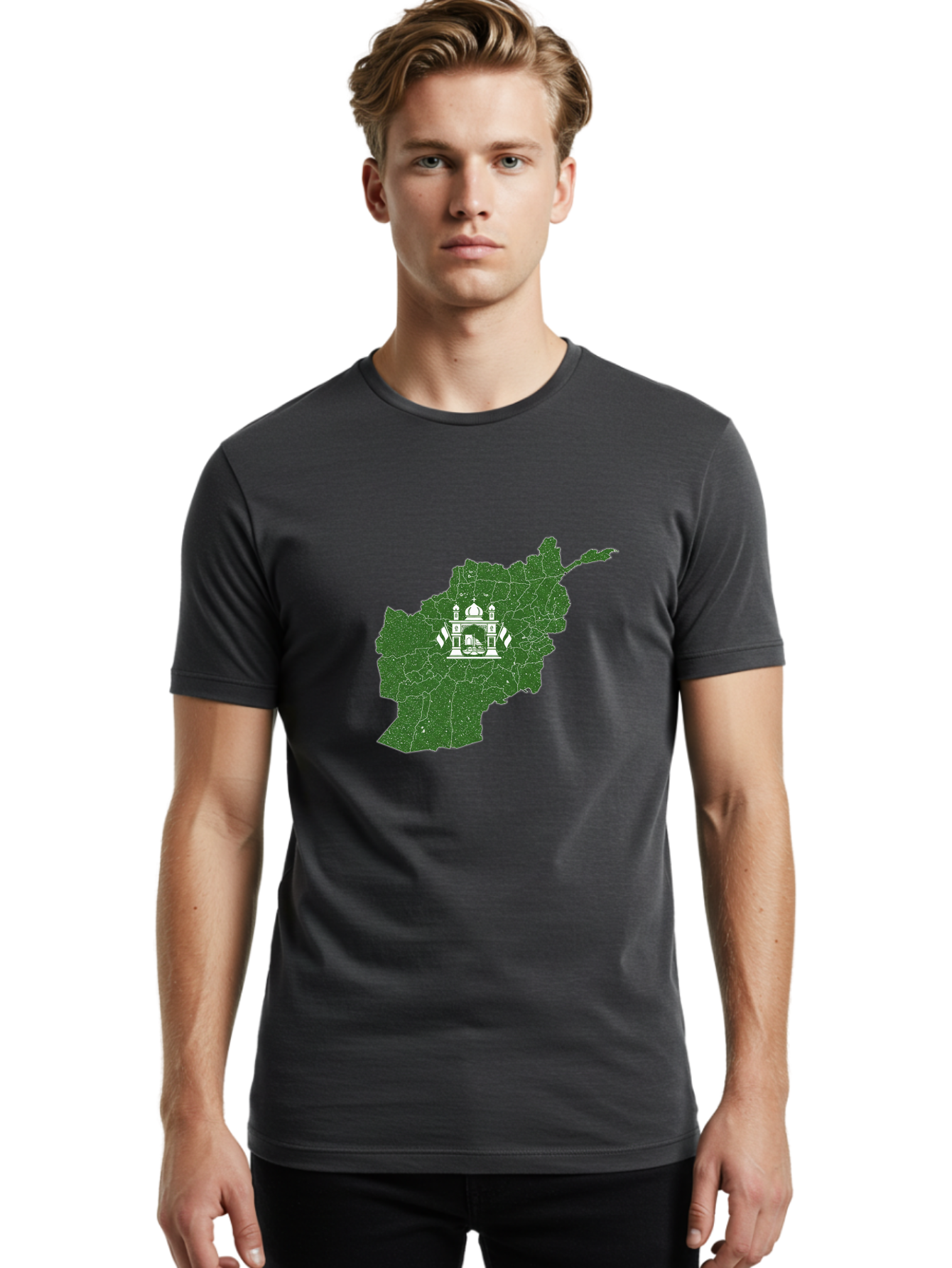 Afghanistan-Map Men'S Graphic Tee, 100% Cotton, Comfortable Casual Summer Wear, Machine Washable, Vintage Camera, Old Camera, Antique Camera, Black Camera, Classic Photography, Photography Equipment, Nostalgic Device, Film Camera, Camera Art Bal657