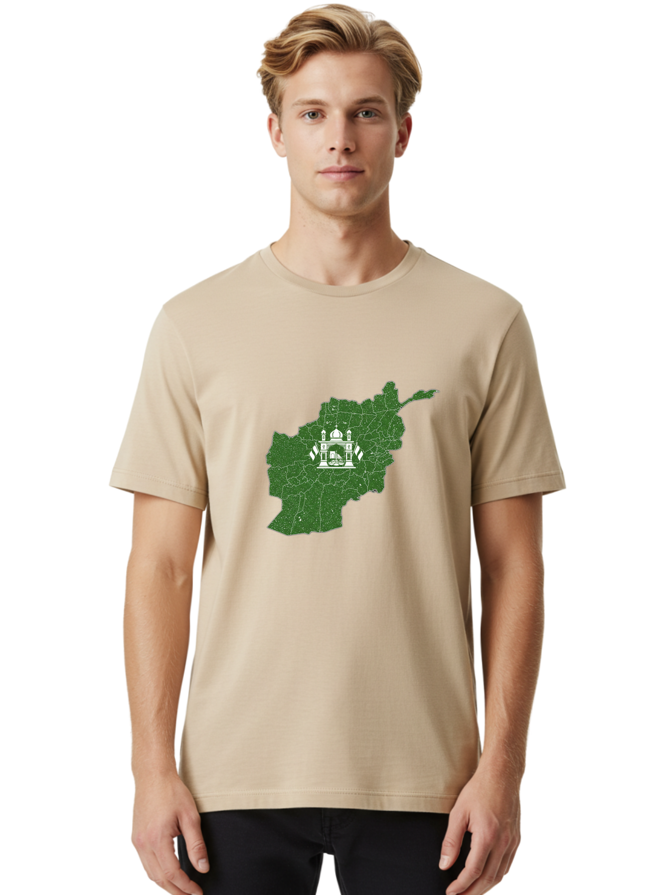 Afghanistan-Map Men'S Graphic Tee, 100% Cotton, Comfortable Casual Summer Wear, Machine Washable, Vintage Camera, Old Camera, Antique Camera, Black Camera, Classic Photography, Photography Equipment, Nostalgic Device, Film Camera, Camera Art Bal657