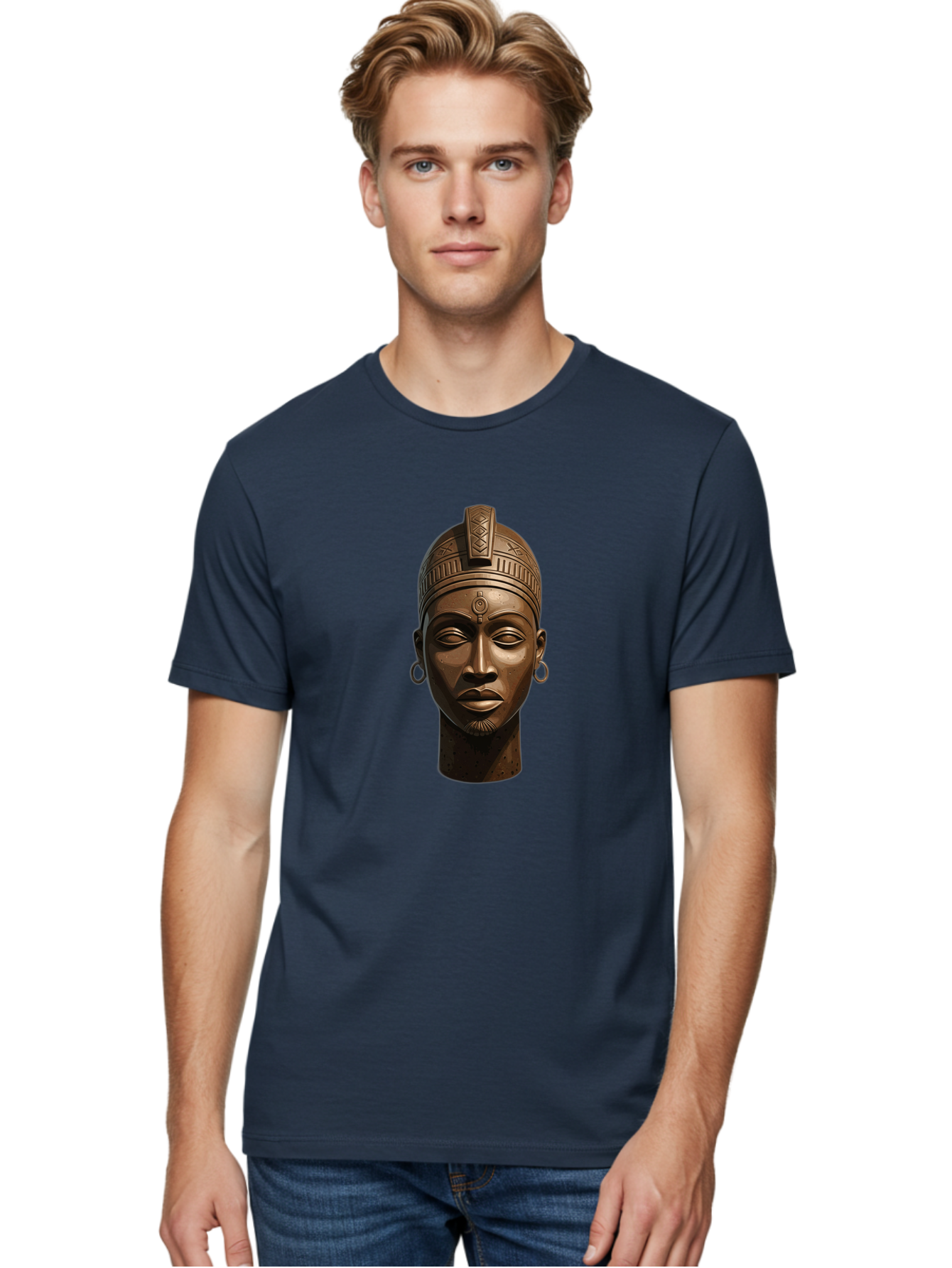 African-Bust Men'S Graphic Tee, 100% Cotton, Comfortable Casual Summer Wear, Machine Washable, Vintage Camera, Old Camera, Antique Camera, Black Camera, Classic Photography, Photography Equipment, Nostalgic Device, Film Camera, Camera Art Bal658