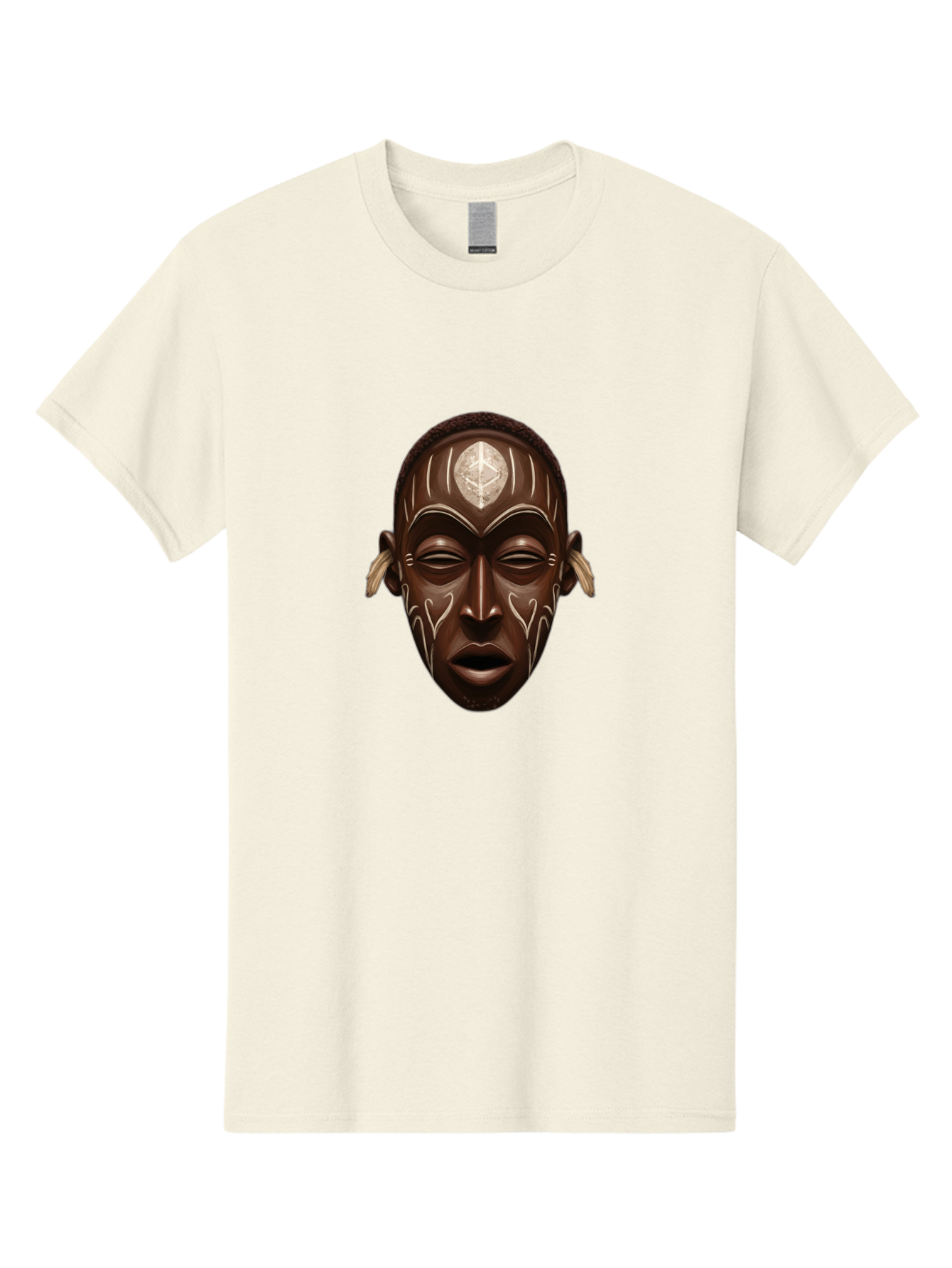 African-Mask-2 Men'S Graphic Tee, 100% Cotton, Comfortable Casual Summer Wear, Machine Washable, Vintage Camera, Old Camera, Antique Camera, Black Camera, Classic Photography, Photography Equipment, Nostalgic Device, Film Camera, Camera Art Bal660