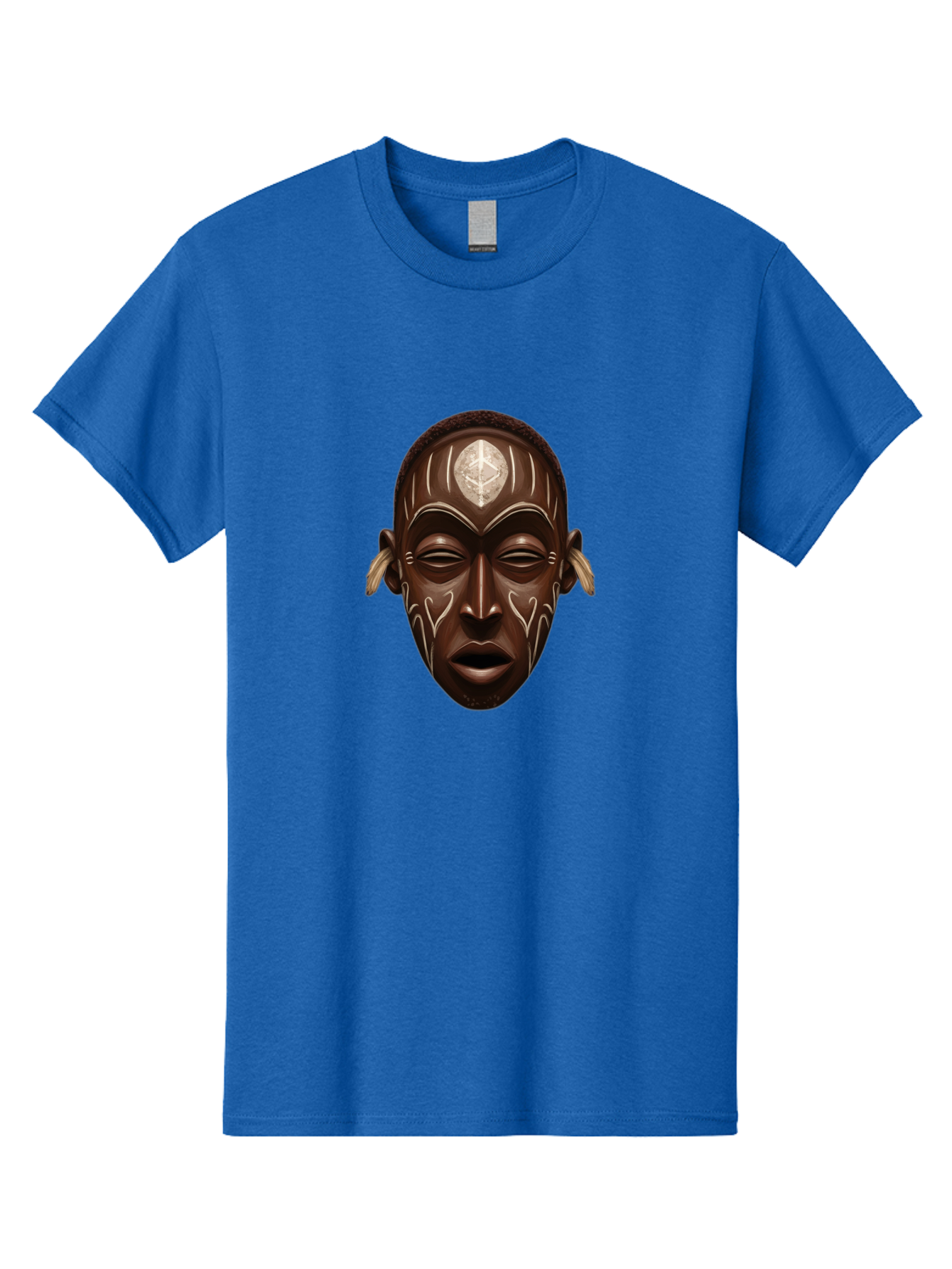 African-Mask-2 Men'S Graphic Tee, 100% Cotton, Comfortable Casual Summer Wear, Machine Washable, Vintage Camera, Old Camera, Antique Camera, Black Camera, Classic Photography, Photography Equipment, Nostalgic Device, Film Camera, Camera Art Bal660